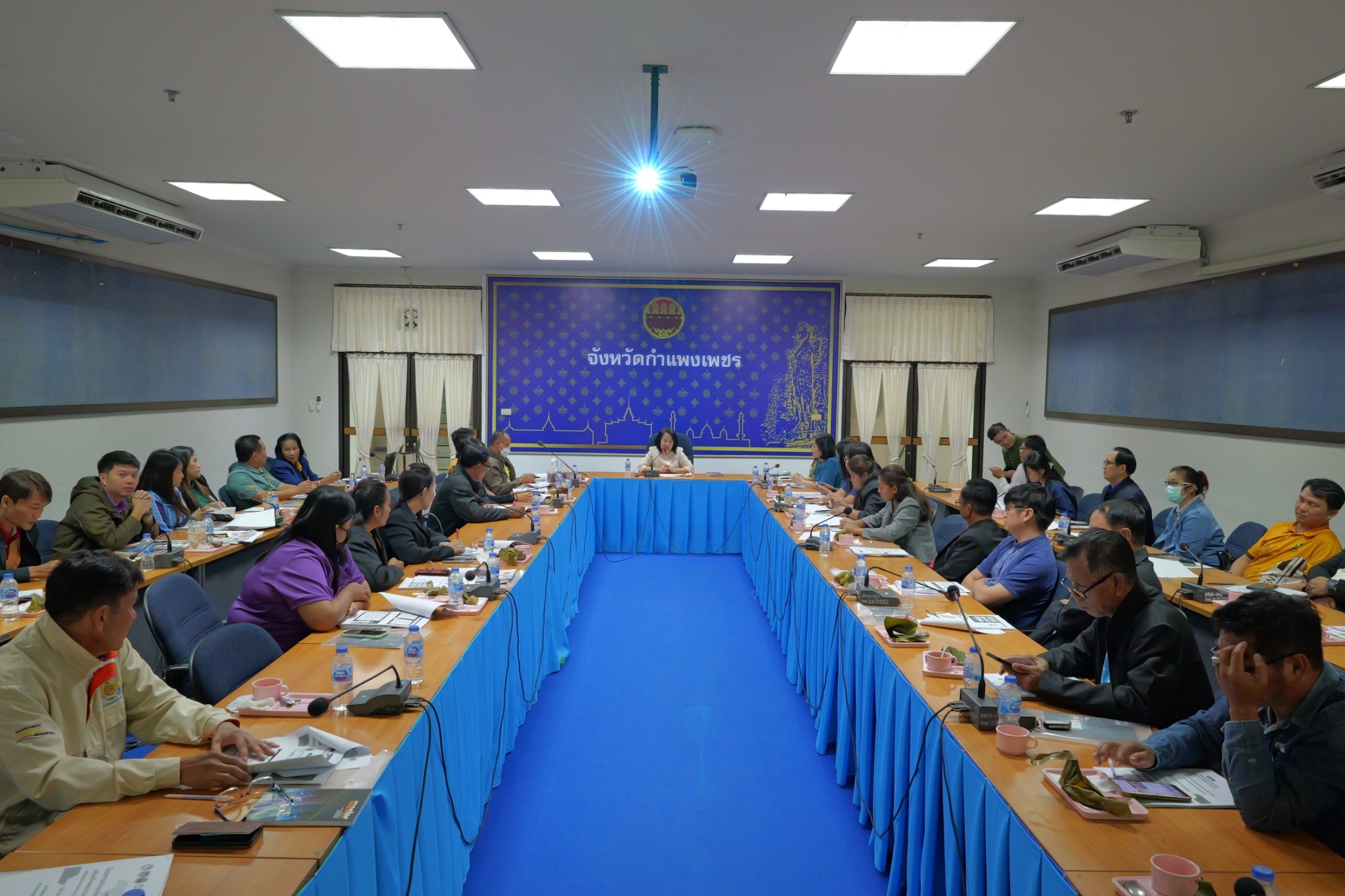 พช.กำแพงเพชร จัดกิจกรรมประชุมเชิงปฏิบัติการเสริมสร้างธรรมาภิบาล โครงการแก้ไขปัญหาความยากจน (กข.คจ.) ระดับจังหวัด