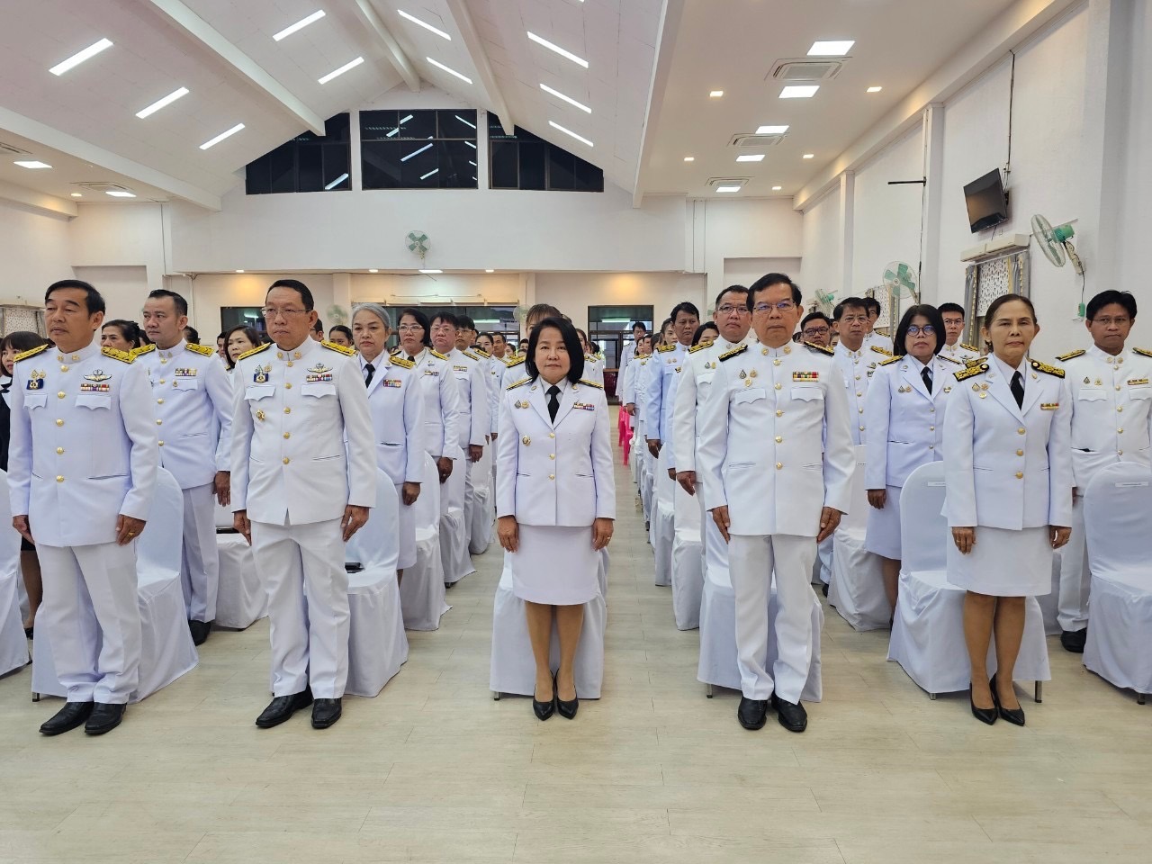พช.กำแพงเพชร ร่วมประกอบพิธีถวายราชสักการะ สมเด็จพระนเรศวรมหาราช น้อมรำลึกวันยุทธหัตถี ประจำปี 2568