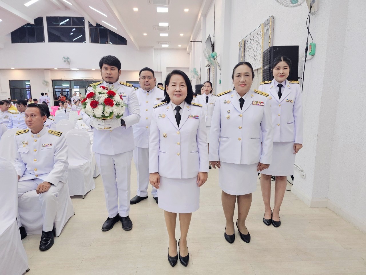 พช.กำแพงเพชร ร่วมประกอบพิธีถวายราชสักการะ สมเด็จพระนเรศวรมหาราช น้อมรำลึกวันยุทธหัตถี ประจำปี 2568