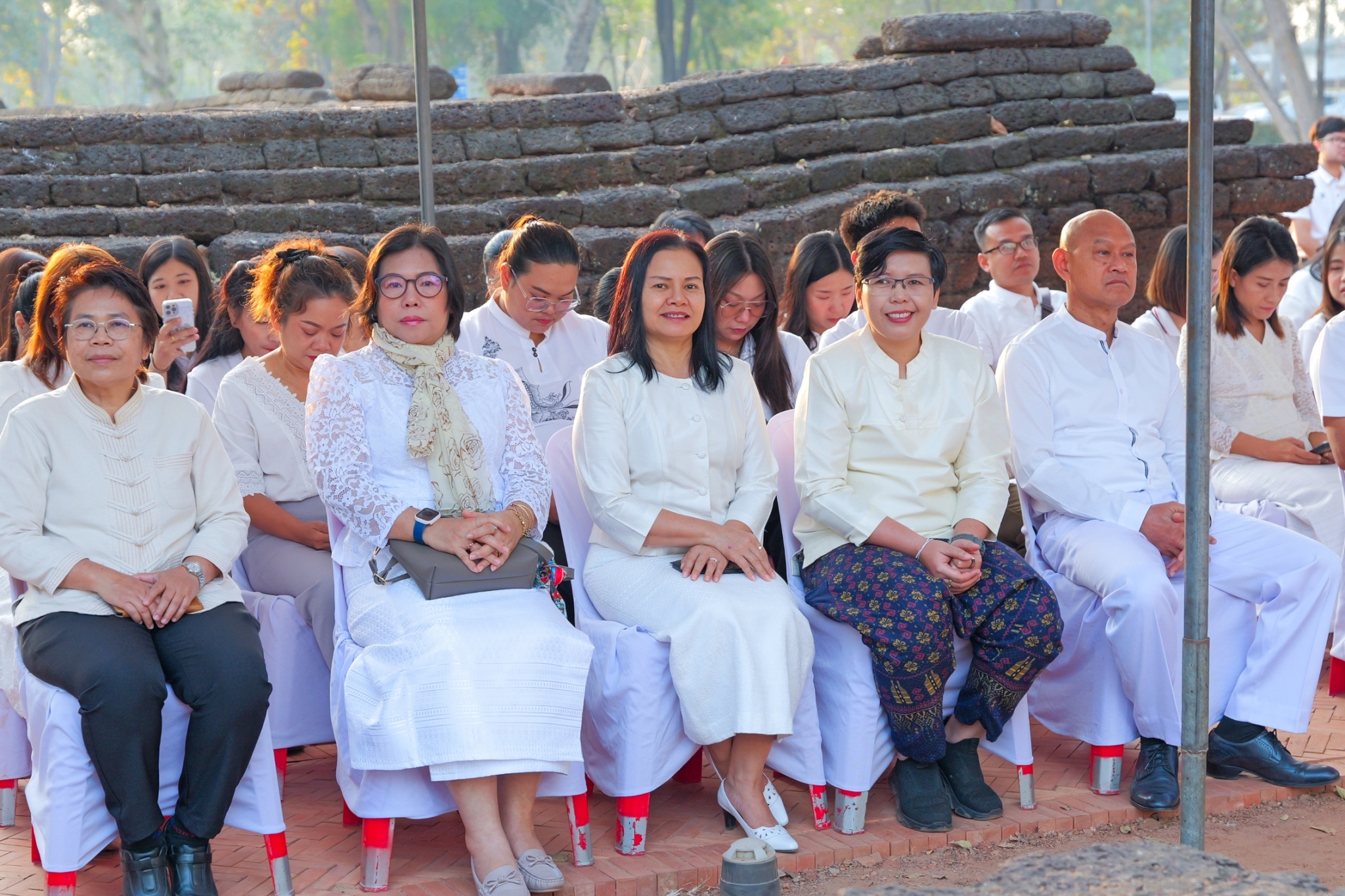 พช.กำแพงเพชร ร่วมพิธีบวงสรวงอดีตกษัตริยาธิราช ในงานประเพณี “นบพระ-เล่นเพลง” และงานกาชาดจังหวัดกำแพงเพชร ประจำปี 2568