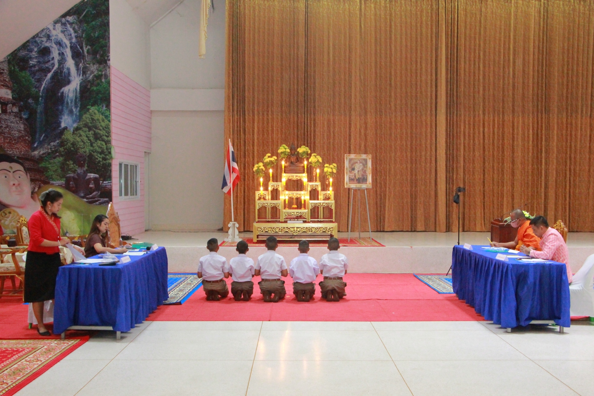 พช.กำแพงเพชร ร่วมพิธีเปิดการประกวดสวดมนต์หมู่สรรเสริญพระรัตนตรัย ทํานองสรภัญญะ ประเภททีม 5 คน และการประกวดบรรยายธรรม จังหวัดกำแพงเพชร ประจำปี พ.ศ. 2568