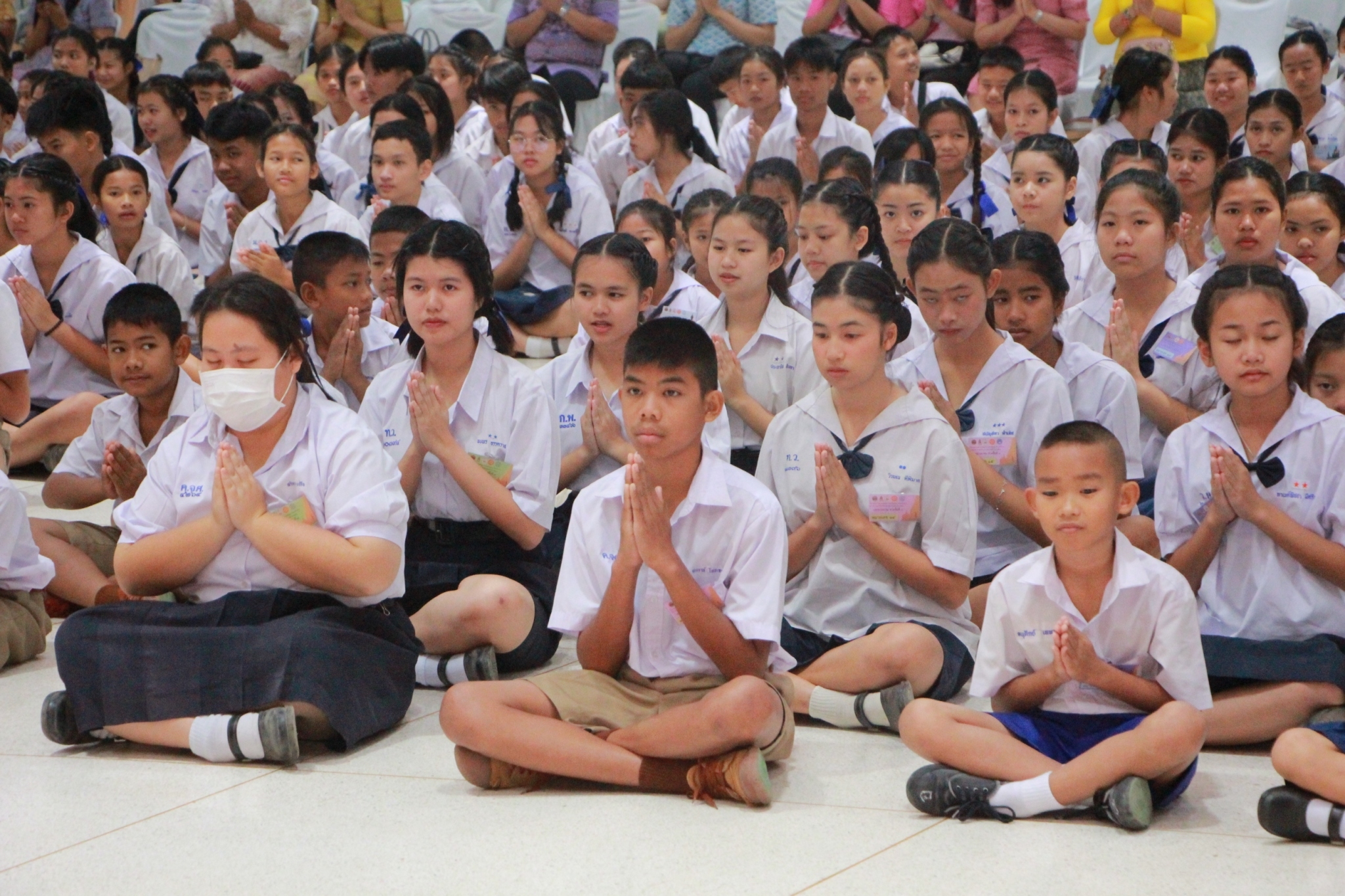 พช.กำแพงเพชร ร่วมพิธีเปิดการประกวดสวดมนต์หมู่สรรเสริญพระรัตนตรัย ทํานองสรภัญญะ ประเภททีม 5 คน และการประกวดบรรยายธรรม จังหวัดกำแพงเพชร ประจำปี พ.ศ. 2568