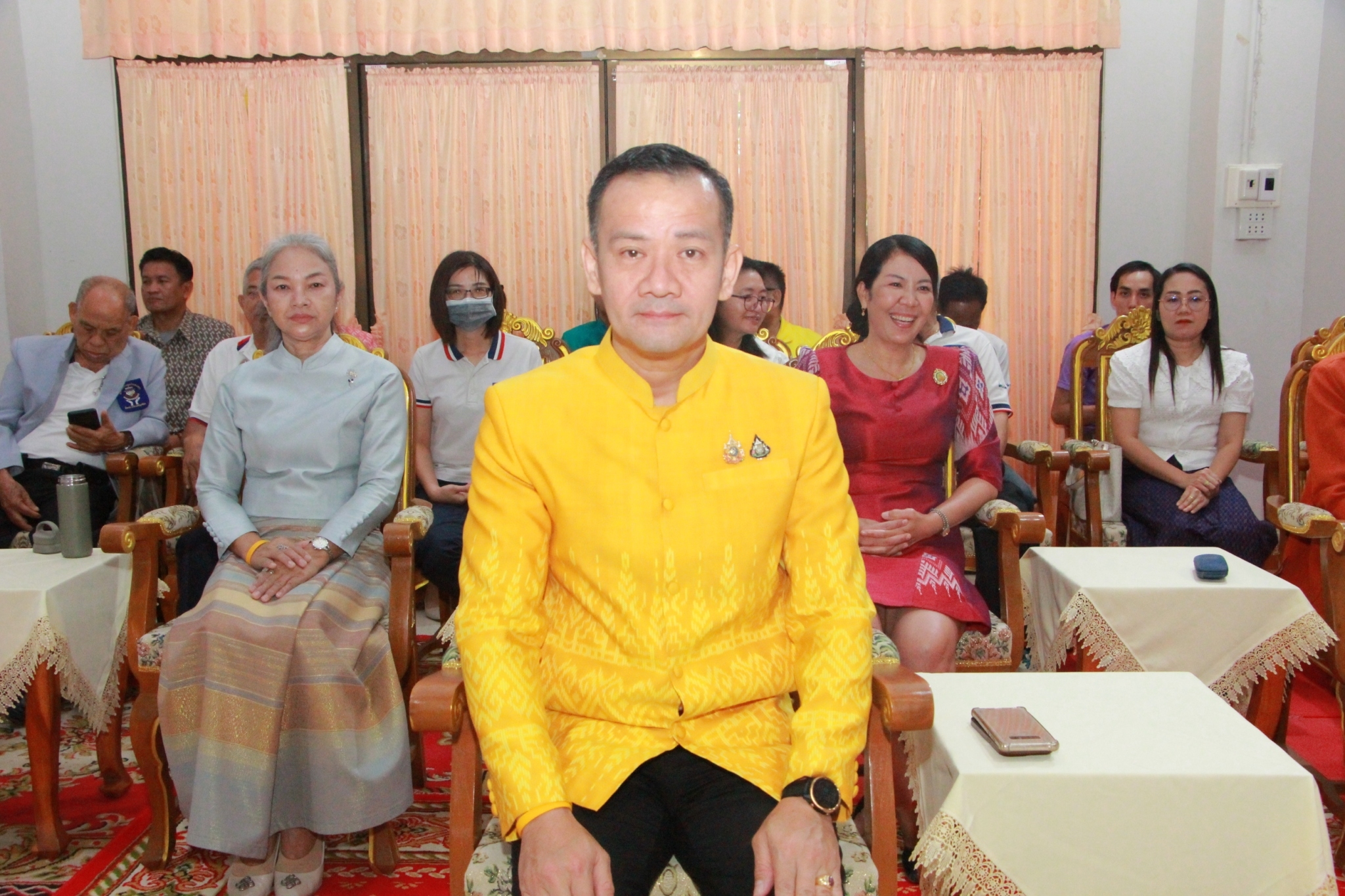 พช.กำแพงเพชร ร่วมพิธีเปิดการประกวดสวดมนต์หมู่สรรเสริญพระรัตนตรัย ทํานองสรภัญญะ ประเภททีม 5 คน และการประกวดบรรยายธรรม จังหวัดกำแพงเพชร ประจำปี พ.ศ. 2568