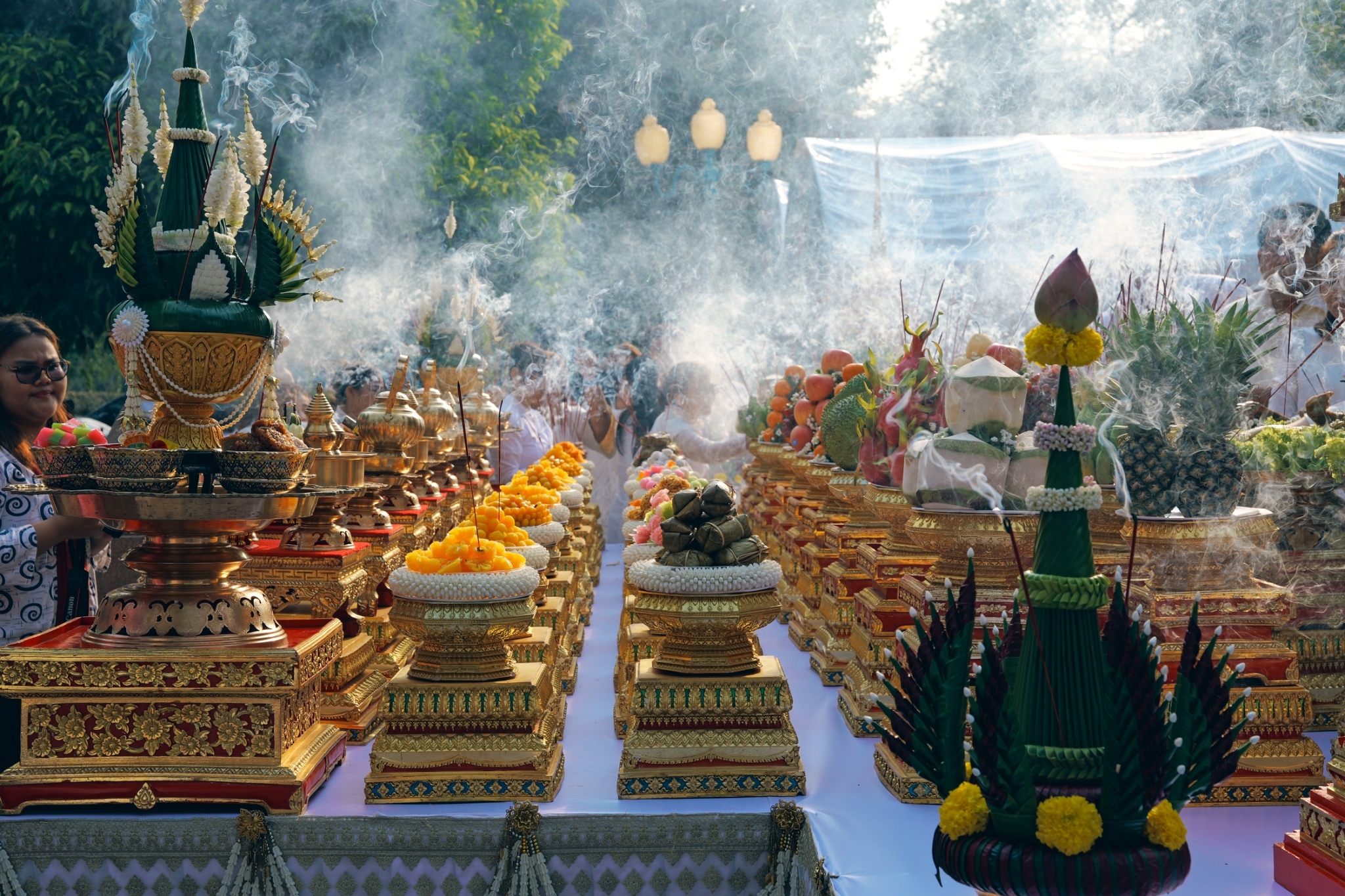 พช.กำแพงเพชร ร่วมพิธีบวงสรวงบูรณะศาลเจ้าหลักเมืองกำแพงเพชร (ก่อนบูรณะ)