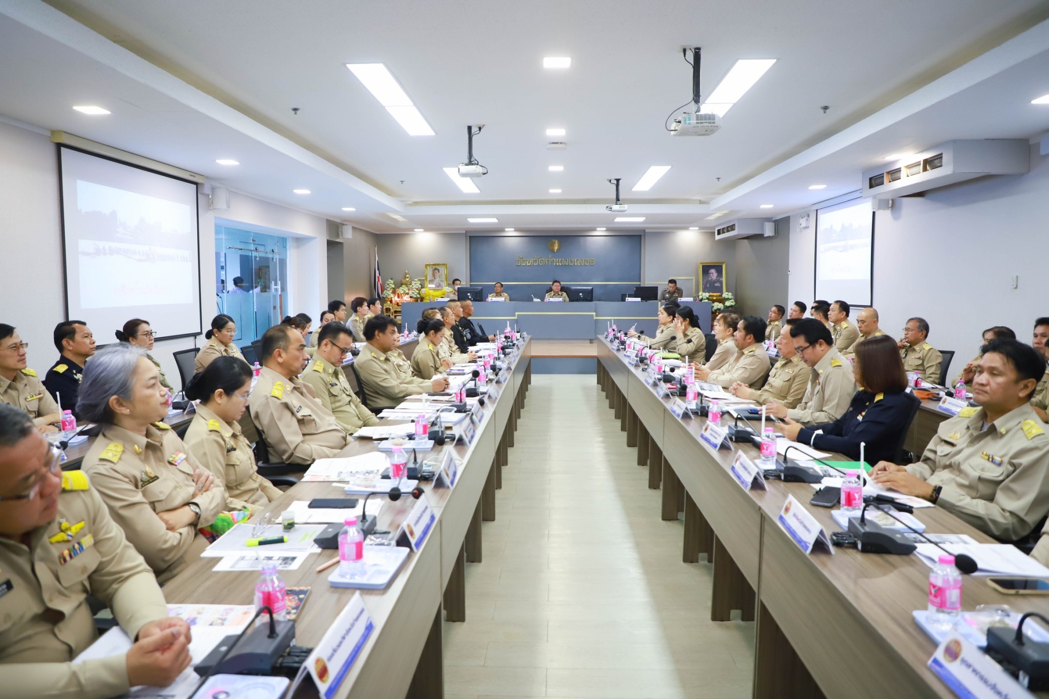 พช.กำแพงเพชร ร่วมการประชุมคณะกรมการจังหวัดและหัวหน้าส่วนราชการ ประจำเดือนกุมภาพันธ์ 2568