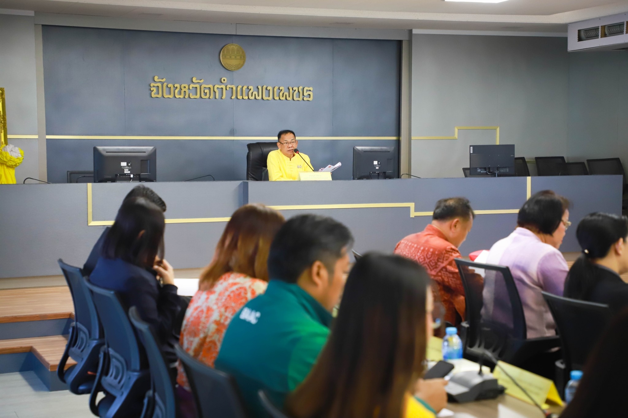 พช.กำแพงเพชร ร่วมการประชุมคณะทำงานส่งเสริมพัฒนาอาชีพและการตลาด ภายใต้คณะอนุกรรมการนโยบายที่ดินจังหวัด (คทช.จังหวัด) ครั้งที่ 2/2568