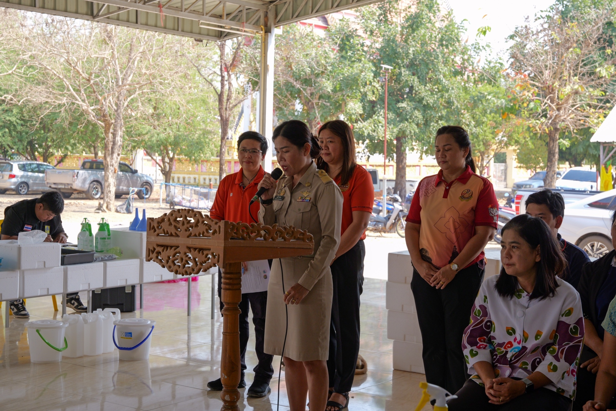 พช.กำแพงเพชร ร่วมโครงการฝึกอบรมเพิ่มทักษะอาชีพ ประจำปีงบประมาณ พ.ศ. 2568 โดยองค์การบริหารส่วนตำบลวังบัว ร่วมกับ สำนักงานพัฒนาชุมชนจังหวัดกำแพงเพชร