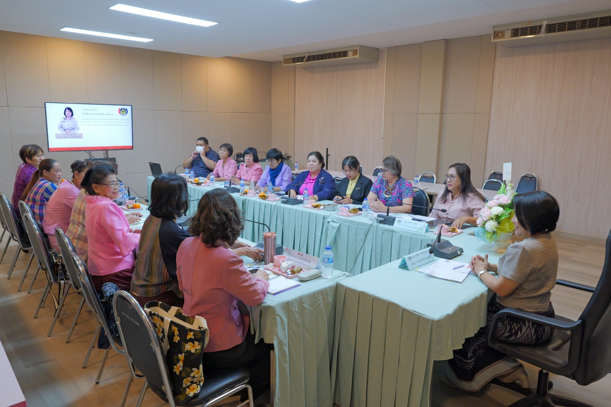 พช.กำแพงเพชร ร่วมการประชุมคณะกรรมการพัฒนาสตรีจังหวัดกำแพงเพชร (กพสจ.)  ครั้งที่ 1/2568