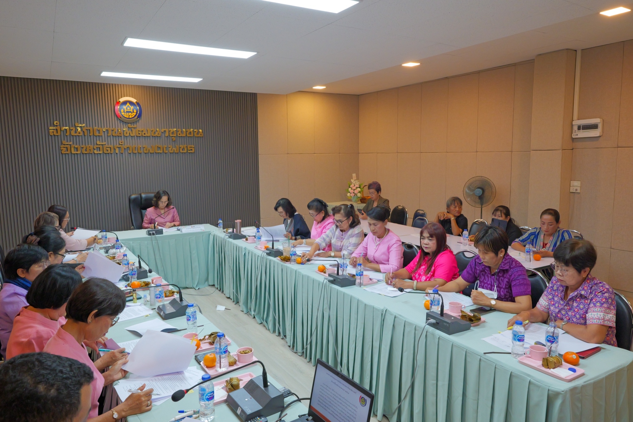 พช.กำแพงเพชร ร่วมการประชุมคณะกรรมการพัฒนาสตรีจังหวัดกำแพงเพชร (กพสจ.)  ครั้งที่ 1/2568