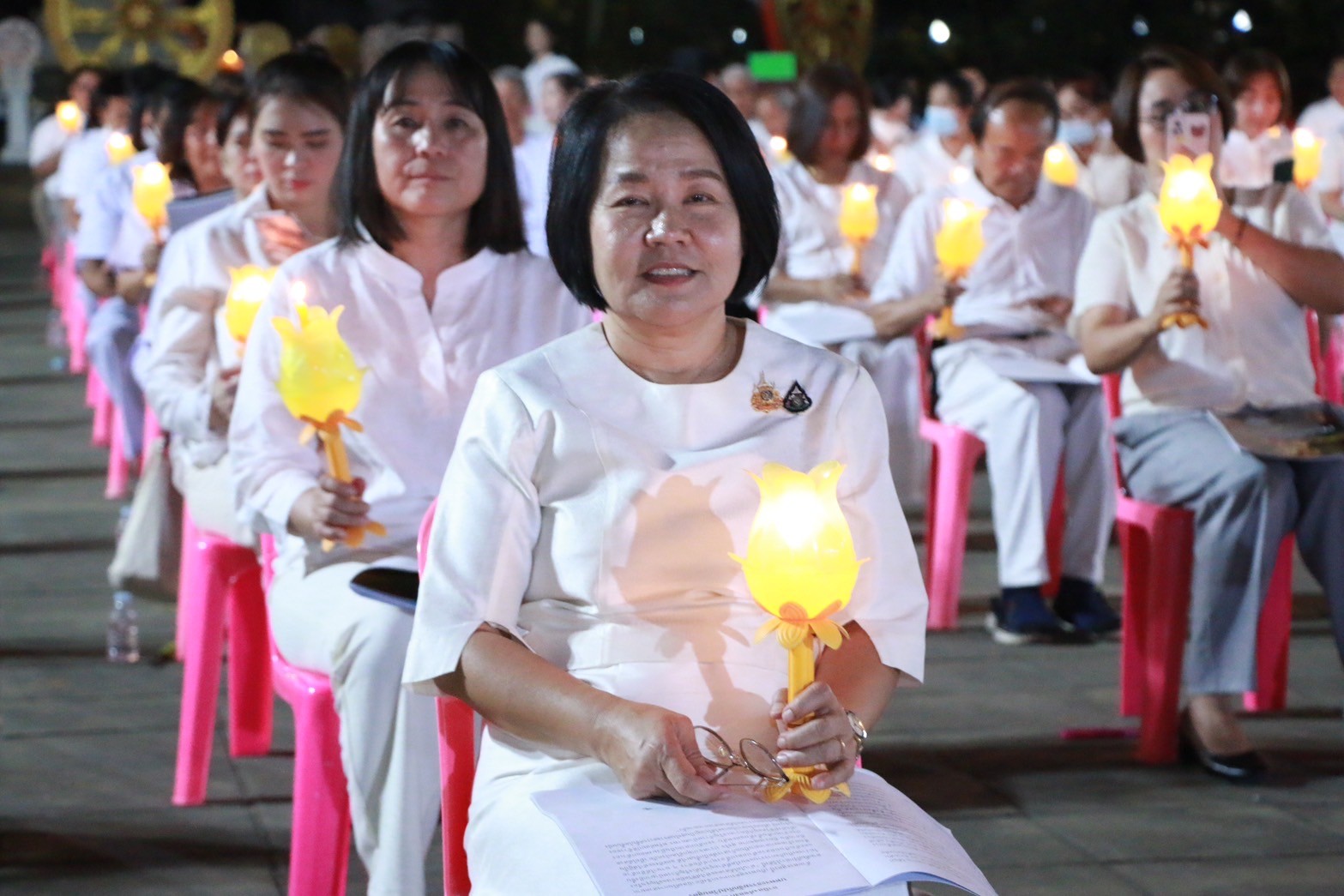 พช.กำแพงเพชร ร่วมกิจกรรมสวดมนต์ธัมมจักกัปปวัตตนสูตรวันอาทิตย์ (ธรรมจักรซันเดย์)