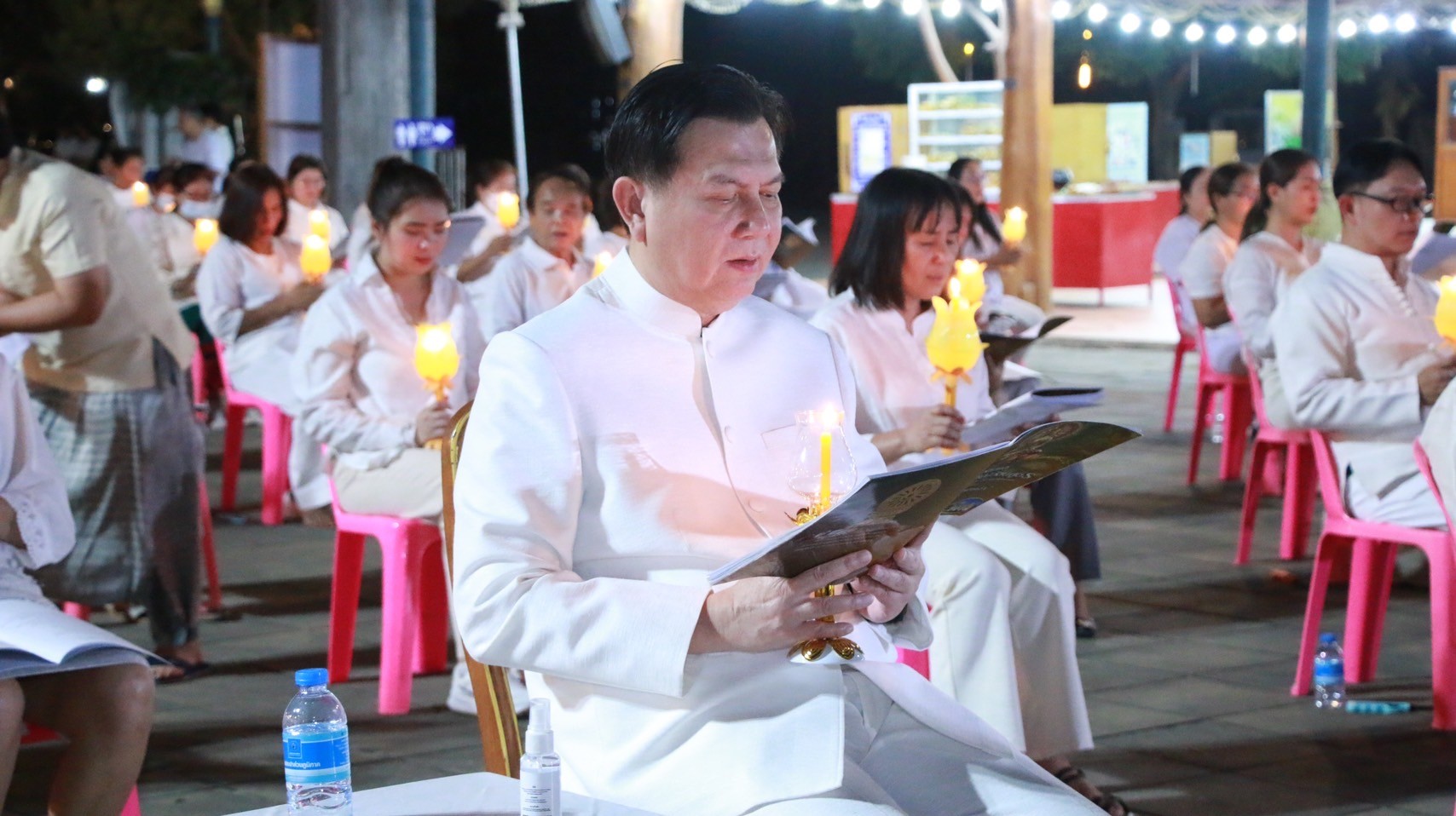 พช.กำแพงเพชร ร่วมกิจกรรมสวดมนต์ธัมมจักกัปปวัตตนสูตรวันอาทิตย์ (ธรรมจักรซันเดย์)