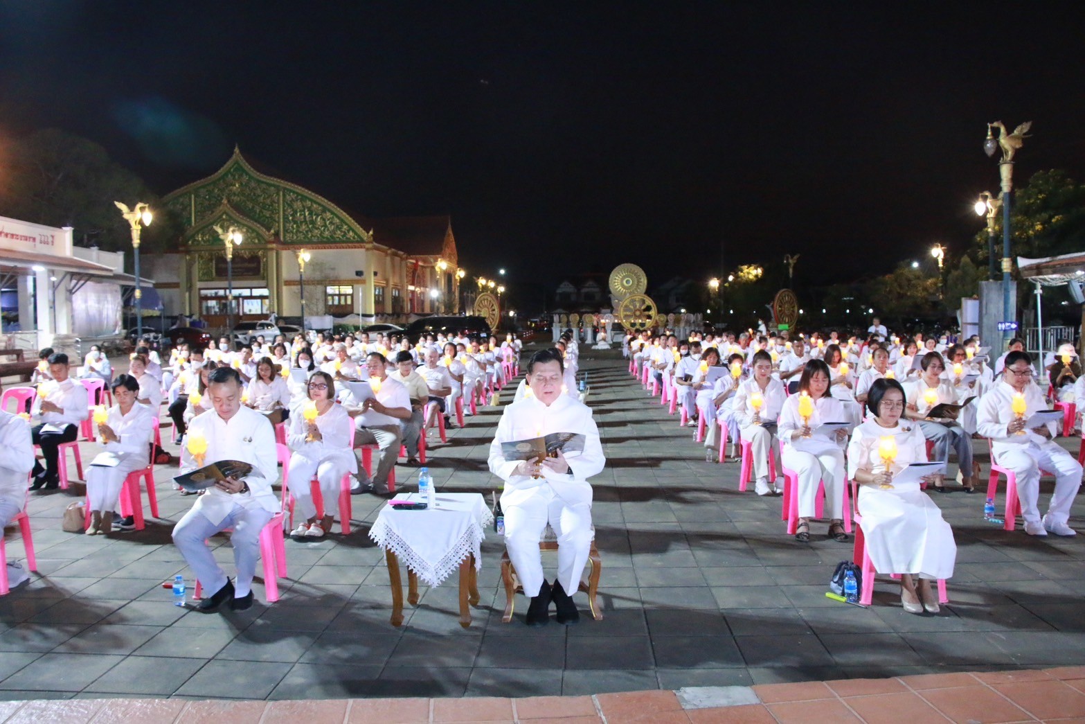 พช.กำแพงเพชร ร่วมกิจกรรมสวดมนต์ธัมมจักกัปปวัตตนสูตรวันอาทิตย์ (ธรรมจักรซันเดย์)