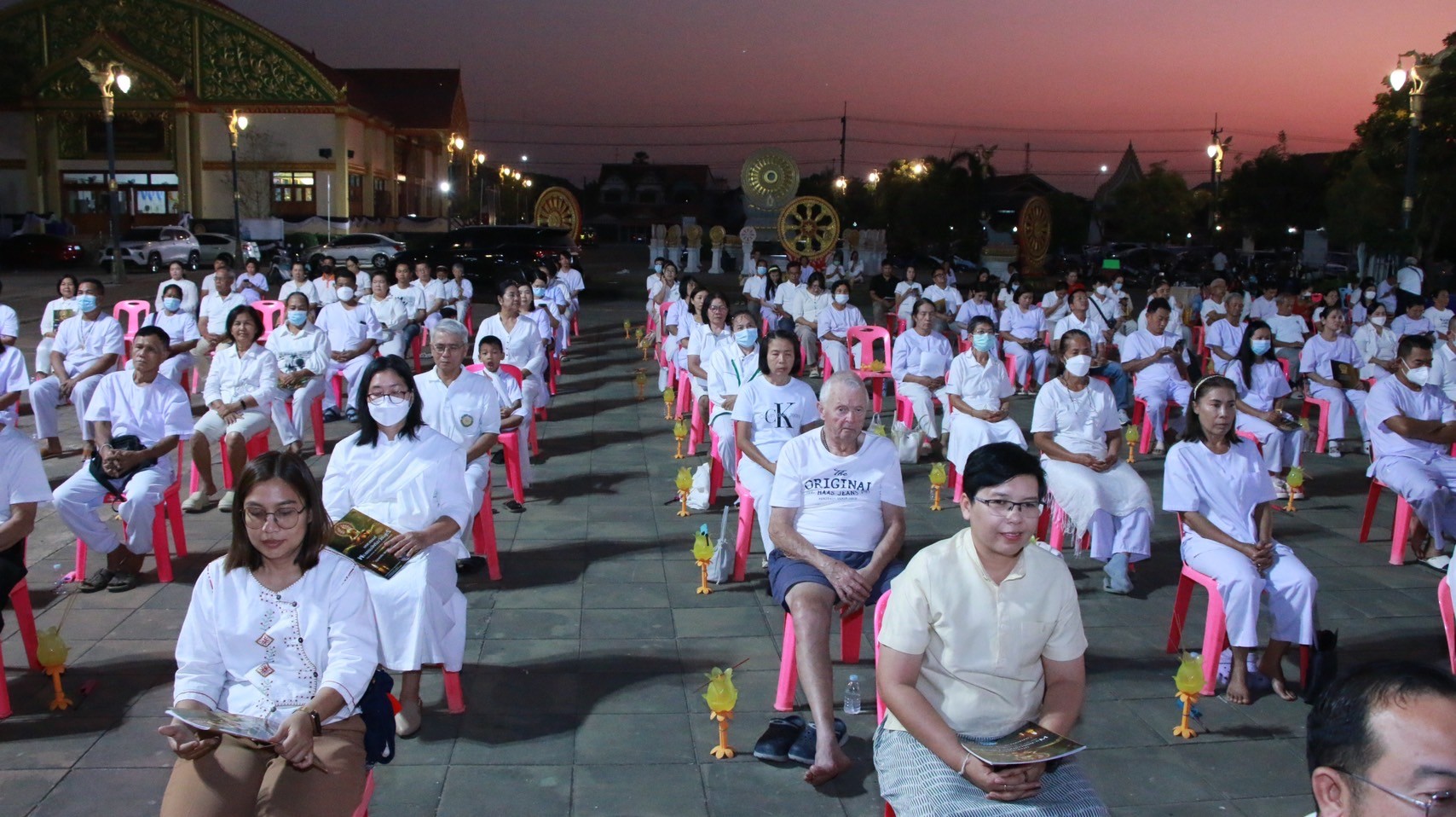 พช.กำแพงเพชร ร่วมกิจกรรมสวดมนต์ธัมมจักกัปปวัตตนสูตรวันอาทิตย์ (ธรรมจักรซันเดย์)