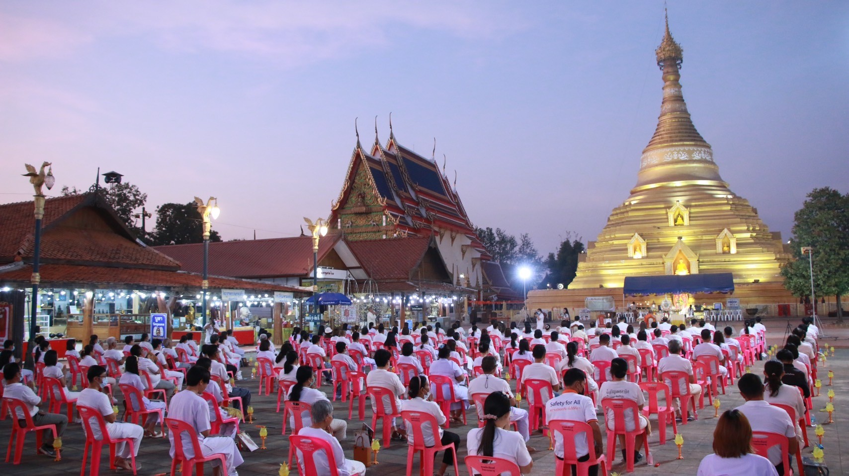 พช.กำแพงเพชร ร่วมกิจกรรมสวดมนต์ธัมมจักกัปปวัตตนสูตรวันอาทิตย์ (ธรรมจักรซันเดย์)