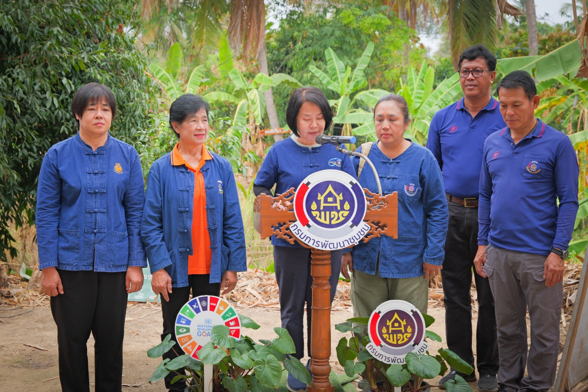 พช.กำแพงเพชร จัดกิจกรรมเอามื้อสามัคคี ทำความดีถวายเป็นพระราชกุศล ระดับจังหวัดประจำเดือนกุมภาพันธ์ 2568