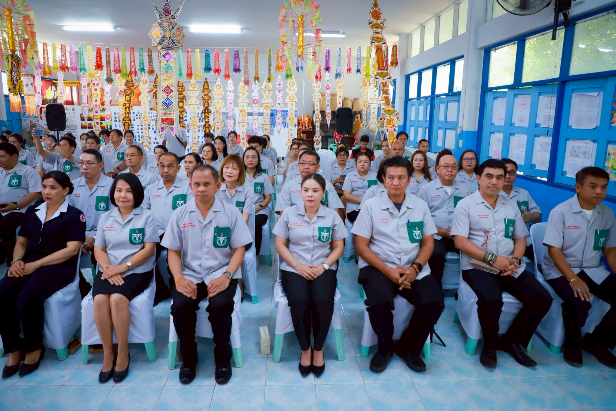 พช.กำแพงเพชร ร่วมโครงการหน่วยแพทย์เคลื่อนที่ พอ.สว. เพื่อให้การช่วยเหลือรักษาพยาบาลให้กับประชาชนในท้องถิ่นทุรกันดารห่างไกลคมนาคม ที่อำเภอพรานกระต่าย