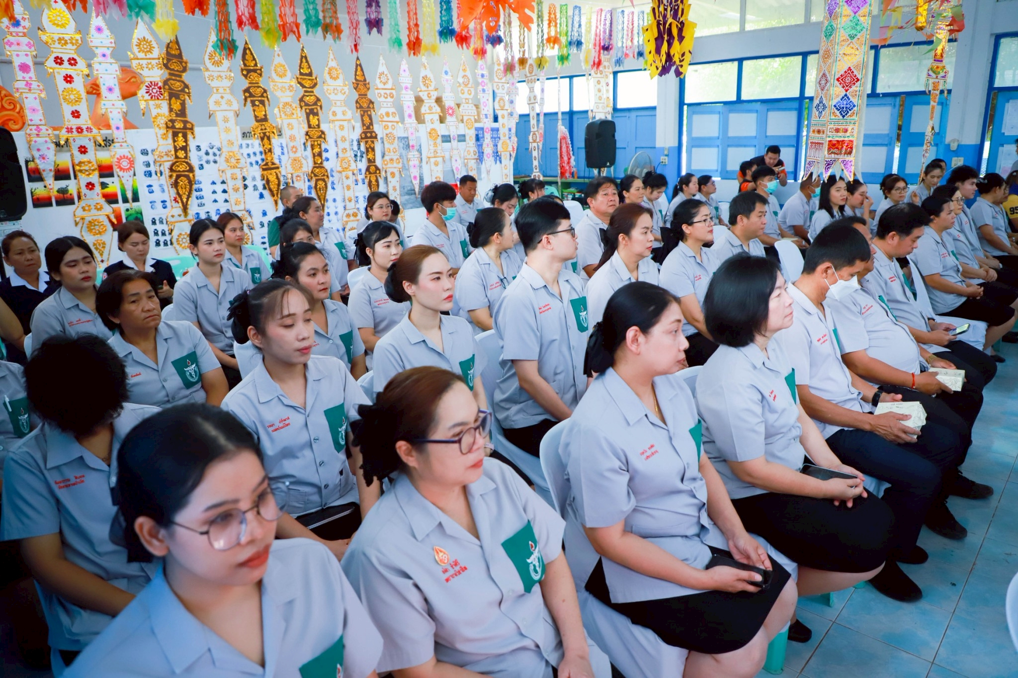 พช.กำแพงเพชร ร่วมโครงการหน่วยแพทย์เคลื่อนที่ พอ.สว. เพื่อให้การช่วยเหลือรักษาพยาบาลให้กับประชาชนในท้องถิ่นทุรกันดารห่างไกลคมนาคม ที่อำเภอพรานกระต่าย