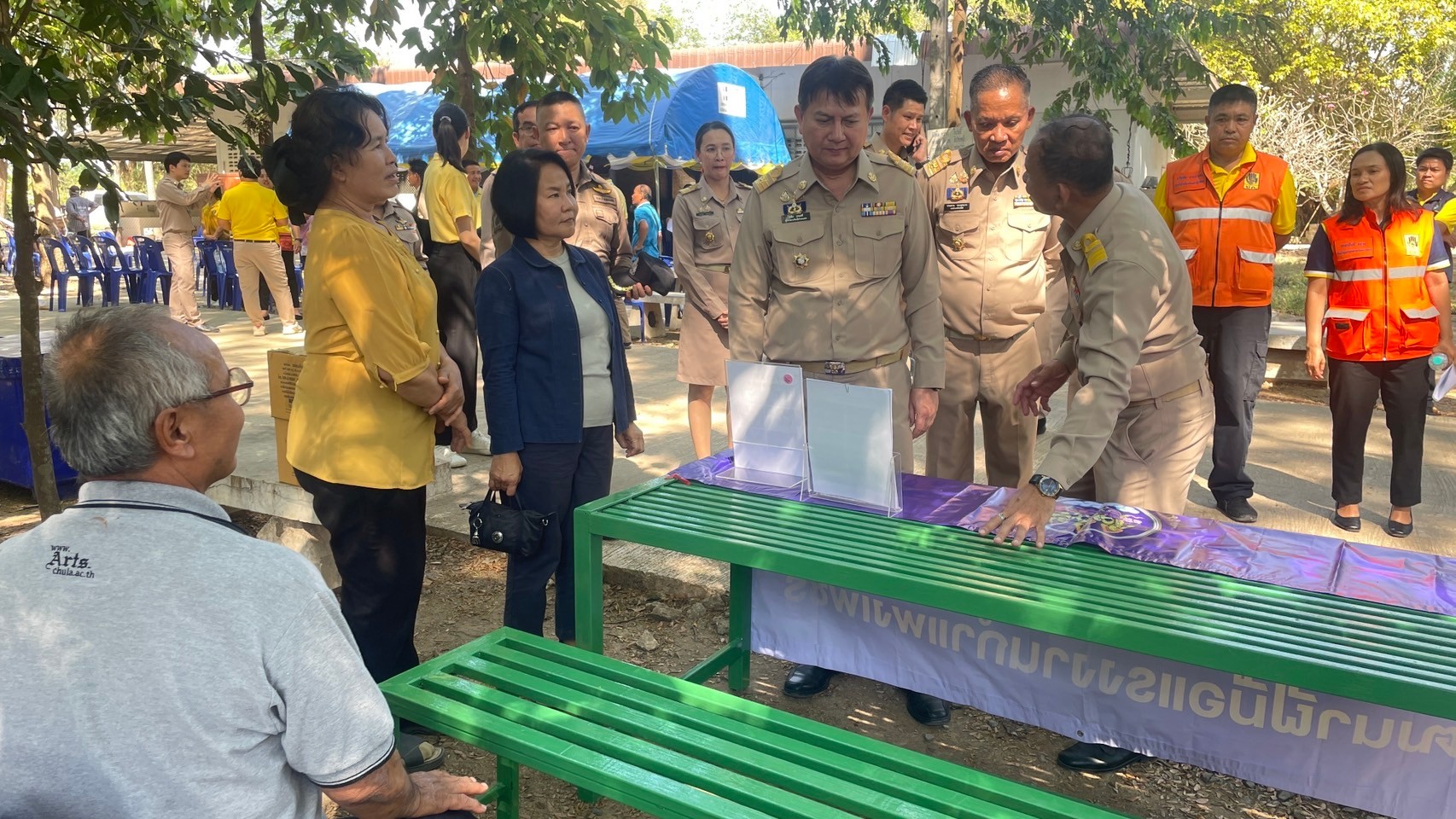 พช.กำแพงเพชร ร่วมลงพื้นที่ตรวจเยี่ยมประชาชนของผู้ว่าราชการจังหวัดกำแพงเพชร ในพื้นที่อำเภอบึงสามัคคี
