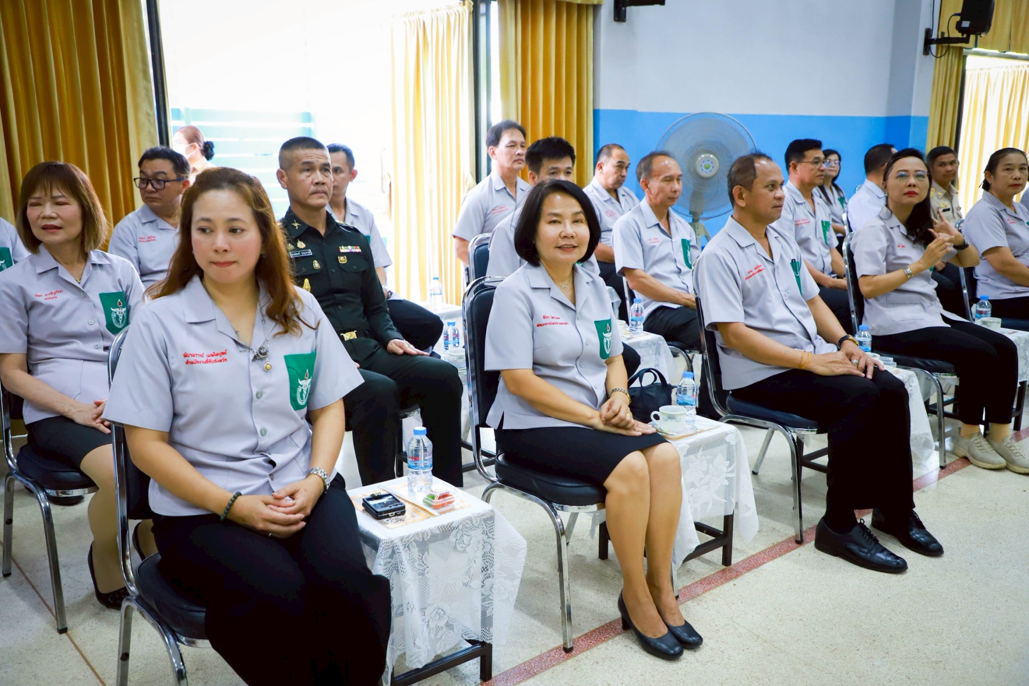 พช.กำแพงเพชร ร่วมการออกหน่วยบำบัดทุกข์ บำรุงสุขสร้างรอยยิ้มให้ประชาชน ในพื้นที่อำเภอพรานกระต่าย