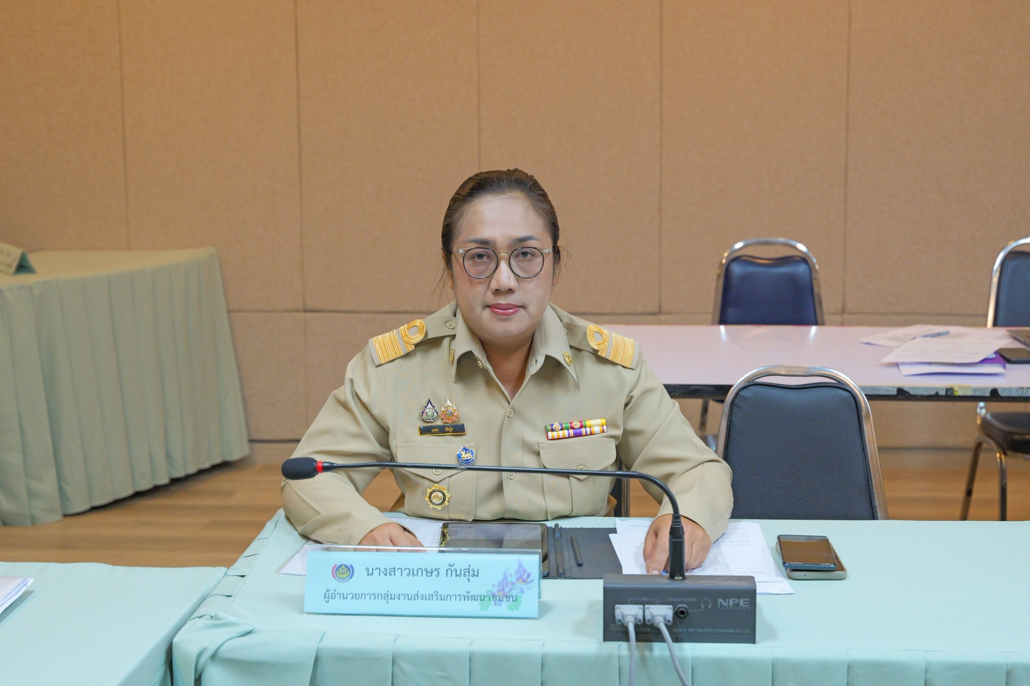 พช.กำแพงเพชร จัดการประชุม ผู้อำนวยการกลุ่มงาน นักวิชาการพัฒนาชุมชน และเจ้าหน้าที่พัฒนาชุมชน