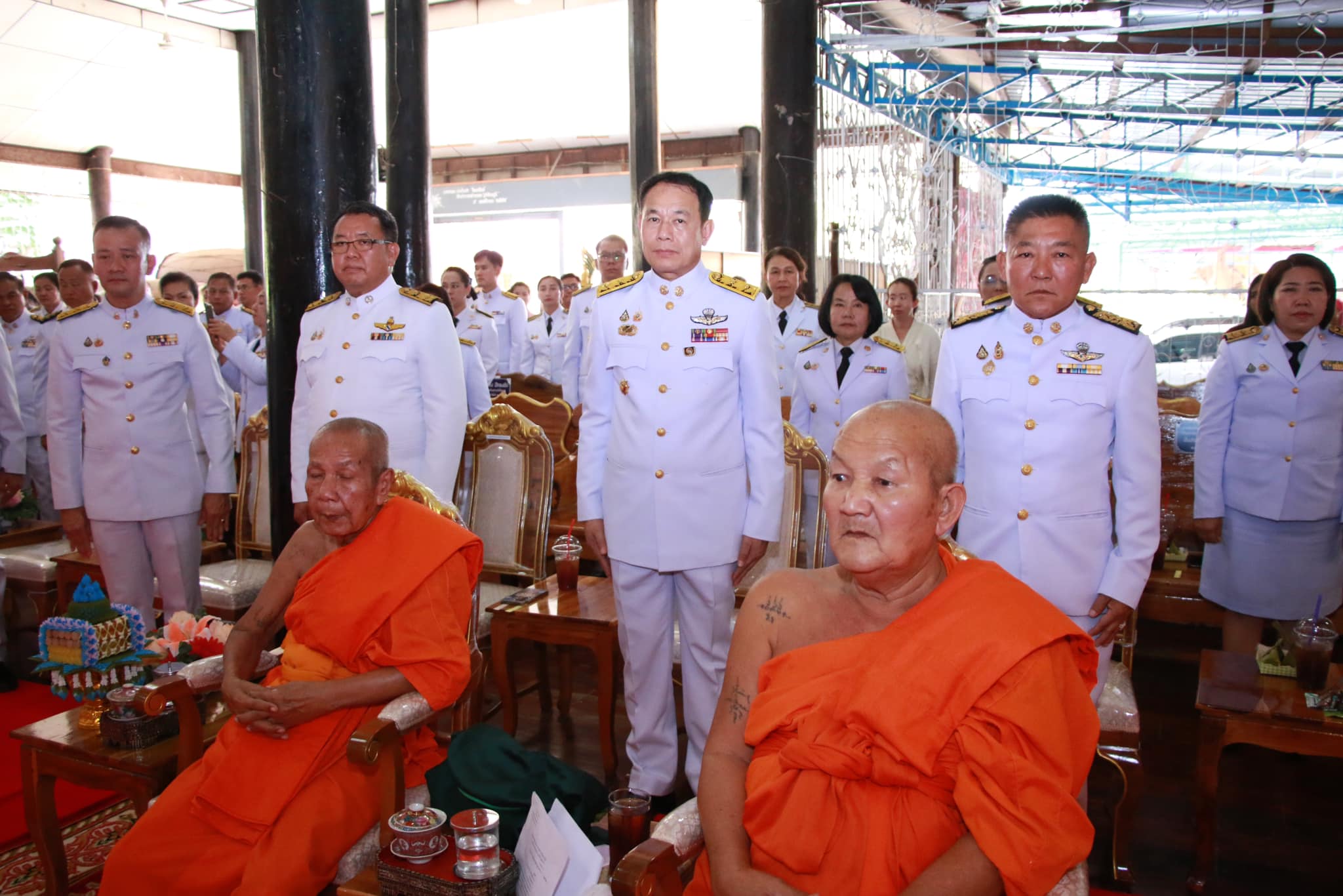 พช.กำแพงเพชร ร่วมพิธีบรรพชาสามเณร เฉลิมพระเกียรติสมเด็จพระกนิษฐาธิราชเจ้า กรมสมเด็จพระเทพรัตนราชสุดาฯ สยามบรมราชกุมารี