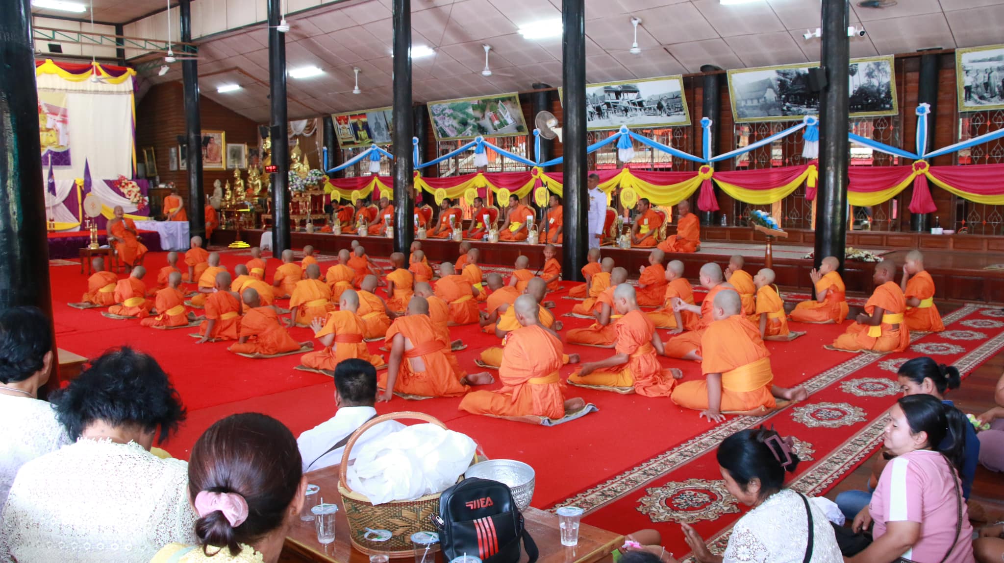 พช.กำแพงเพชร ร่วมพิธีบรรพชาสามเณร เฉลิมพระเกียรติสมเด็จพระกนิษฐาธิราชเจ้า กรมสมเด็จพระเทพรัตนราชสุดาฯ สยามบรมราชกุมารี