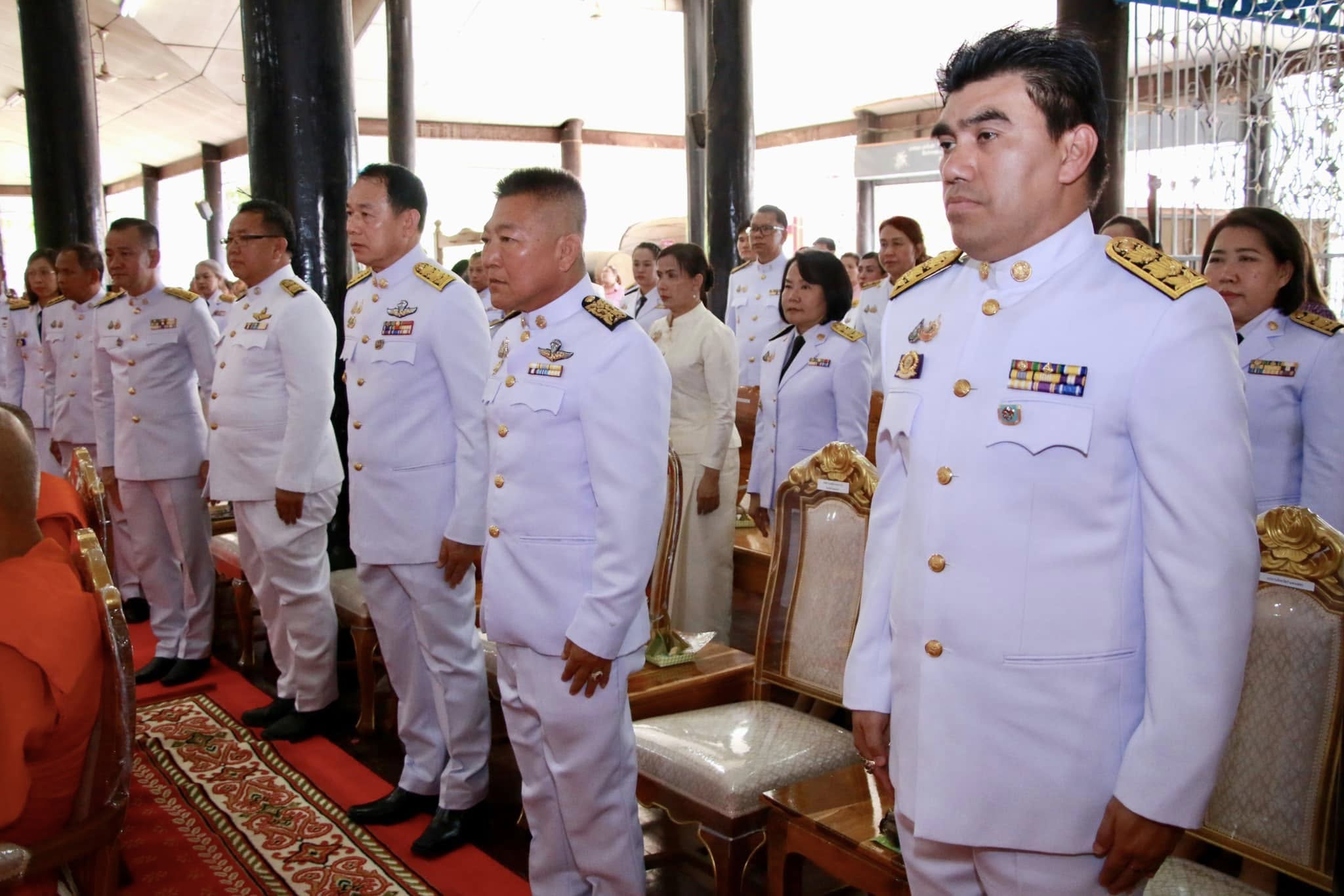 พช.กำแพงเพชร ร่วมพิธีบรรพชาสามเณร เฉลิมพระเกียรติสมเด็จพระกนิษฐาธิราชเจ้า กรมสมเด็จพระเทพรัตนราชสุดาฯ สยามบรมราชกุมารี