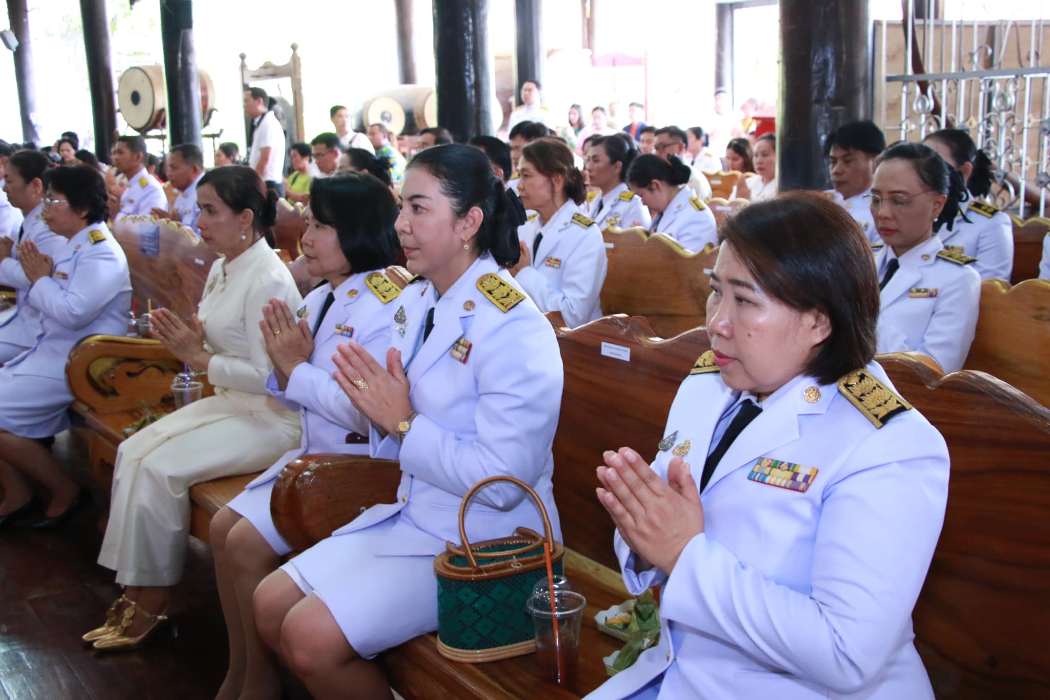 พช.กำแพงเพชร ร่วมพิธีบรรพชาสามเณร เฉลิมพระเกียรติสมเด็จพระกนิษฐาธิราชเจ้า กรมสมเด็จพระเทพรัตนราชสุดาฯ สยามบรมราชกุมารี