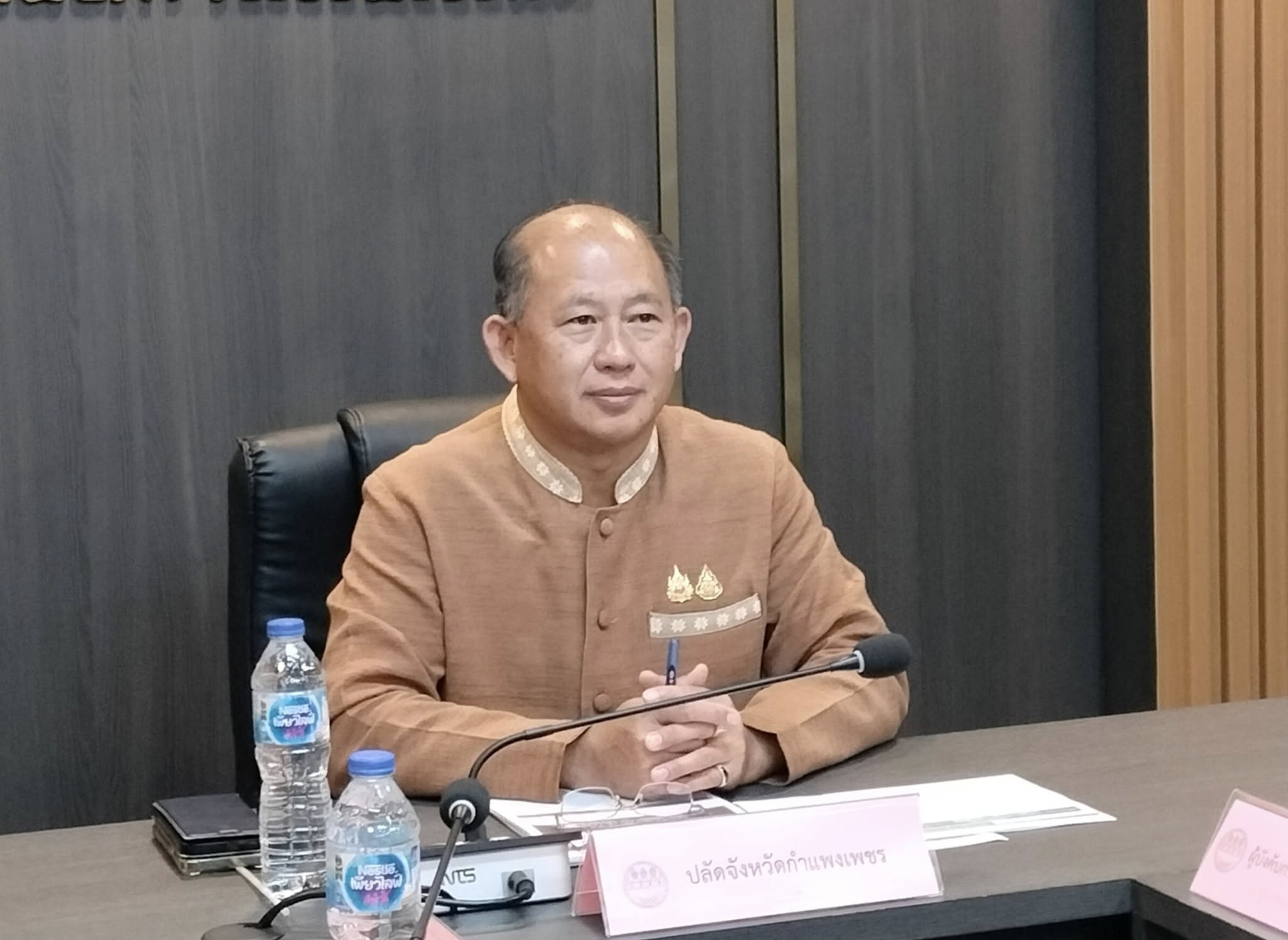 พช.กำแพงเพชร ร่วมประชุมศูนย์ปฏิบัติการติดตามเร่งรัดการบำบัดรักษาฟื้นฟูสภาพทางสังคมป้องกันและปราบปราม ยาเสพติดผ่านสื่ออิเล็กทรอนิกส์ ครั้งที่ 7/2568