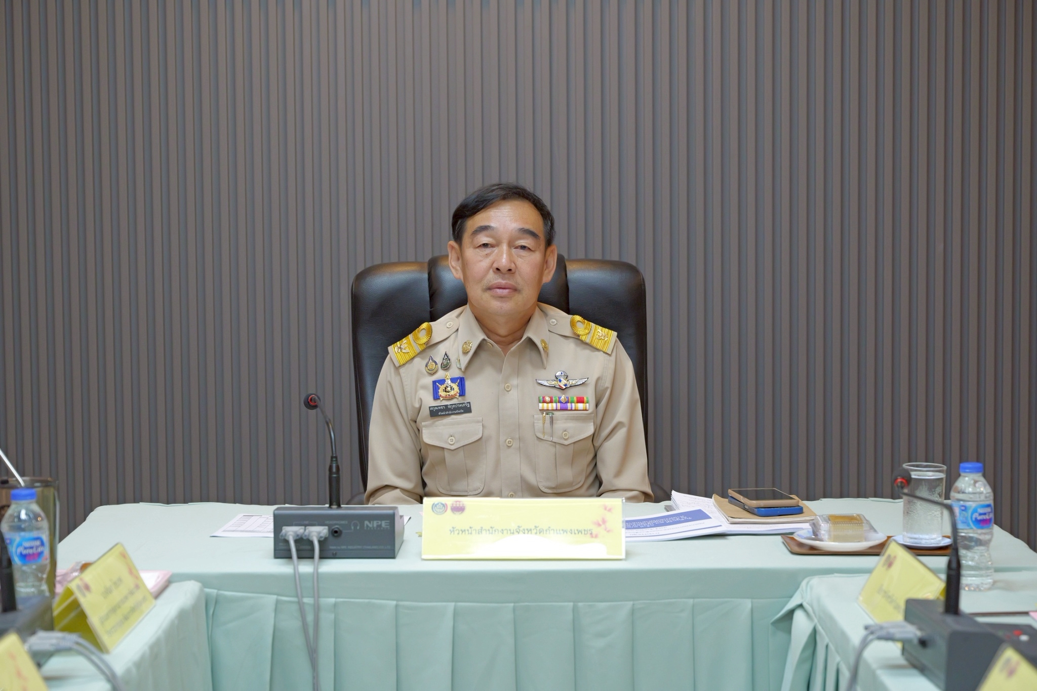 วันที่ 21 เมษายน 2568 เวลา 10.00 น. ที่ ห้องประชุมสำนักงานพัฒนาชุมชนจังหวัดกำแพงเพชร ชั้น 2 ศาลากลางจังหวัดกำแพงเพชร
