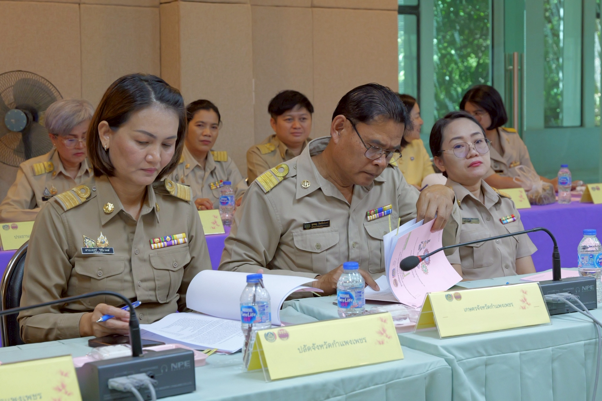 วันที่ 21 เมษายน 2568 เวลา 10.00 น. ที่ ห้องประชุมสำนักงานพัฒนาชุมชนจังหวัดกำแพงเพชร ชั้น 2 ศาลากลางจังหวัดกำแพงเพชร