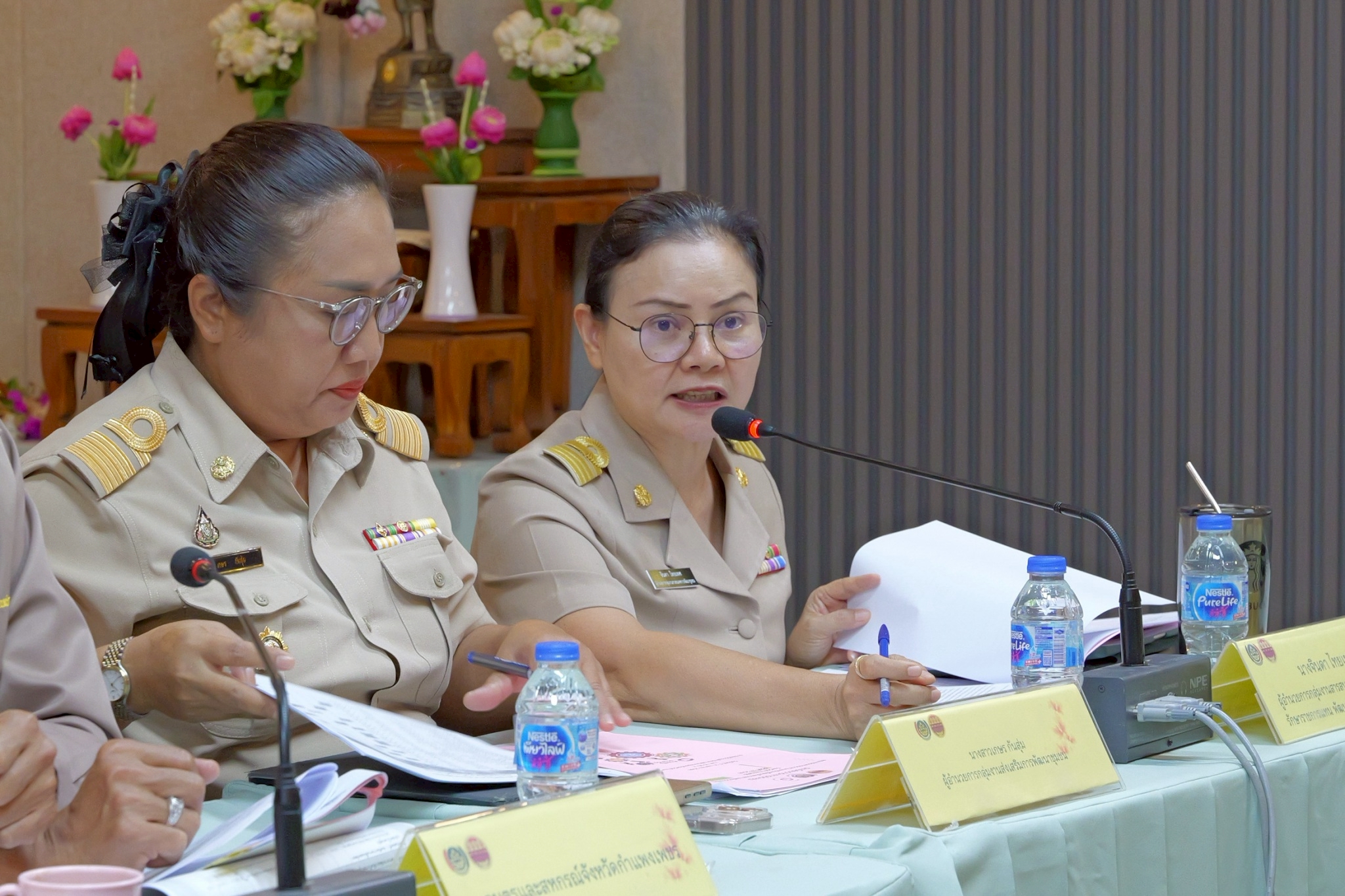วันที่ 21 เมษายน 2568 เวลา 10.00 น. ที่ ห้องประชุมสำนักงานพัฒนาชุมชนจังหวัดกำแพงเพชร ชั้น 2 ศาลากลางจังหวัดกำแพงเพชร