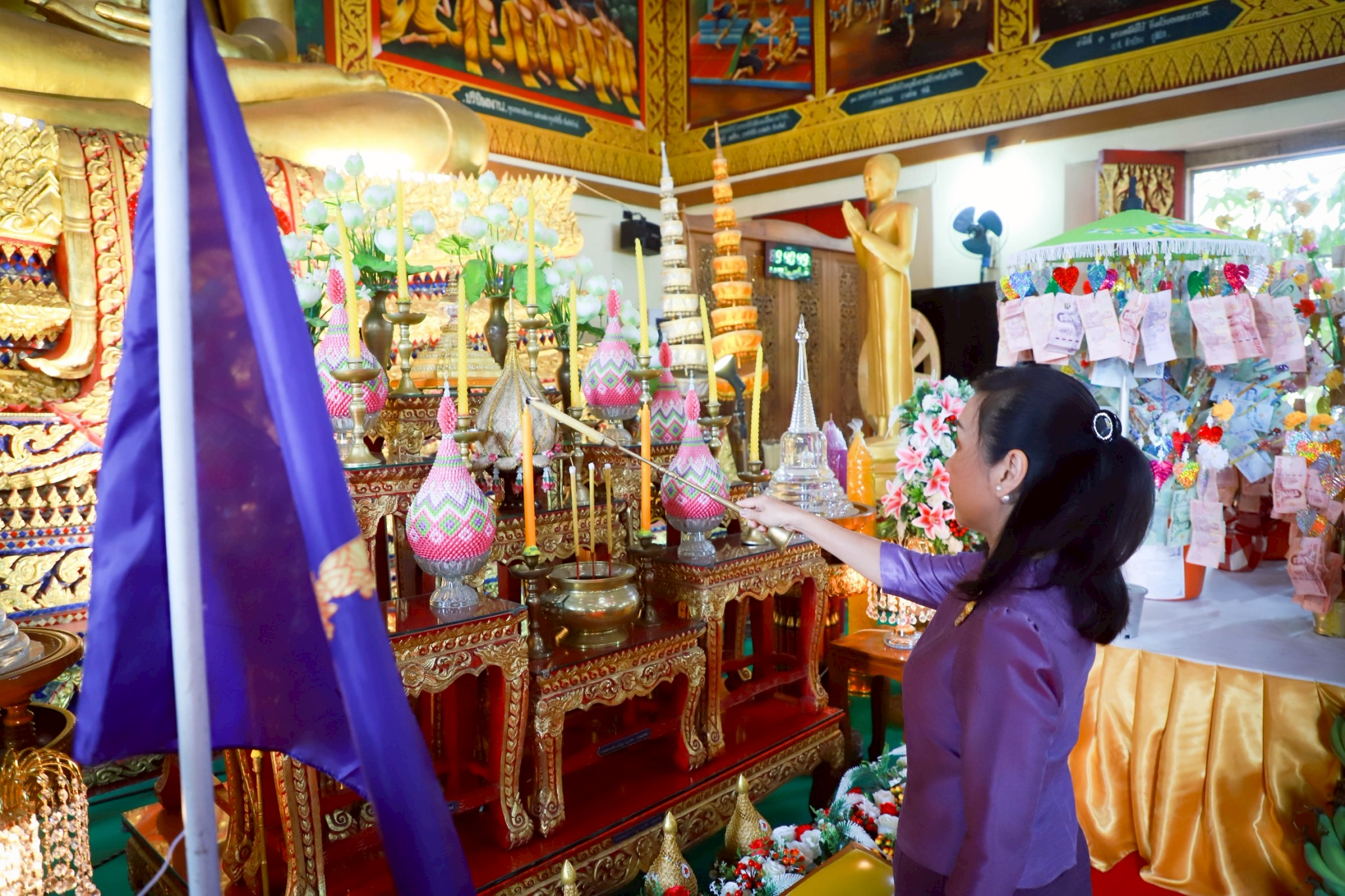 พช.กำแพงเพชร จัดพิธีทอดผ้าป่าสมทบกองทุนพัฒนาเด็กชนบทในพระราชูปถัมภ์ ประจำปี 2568