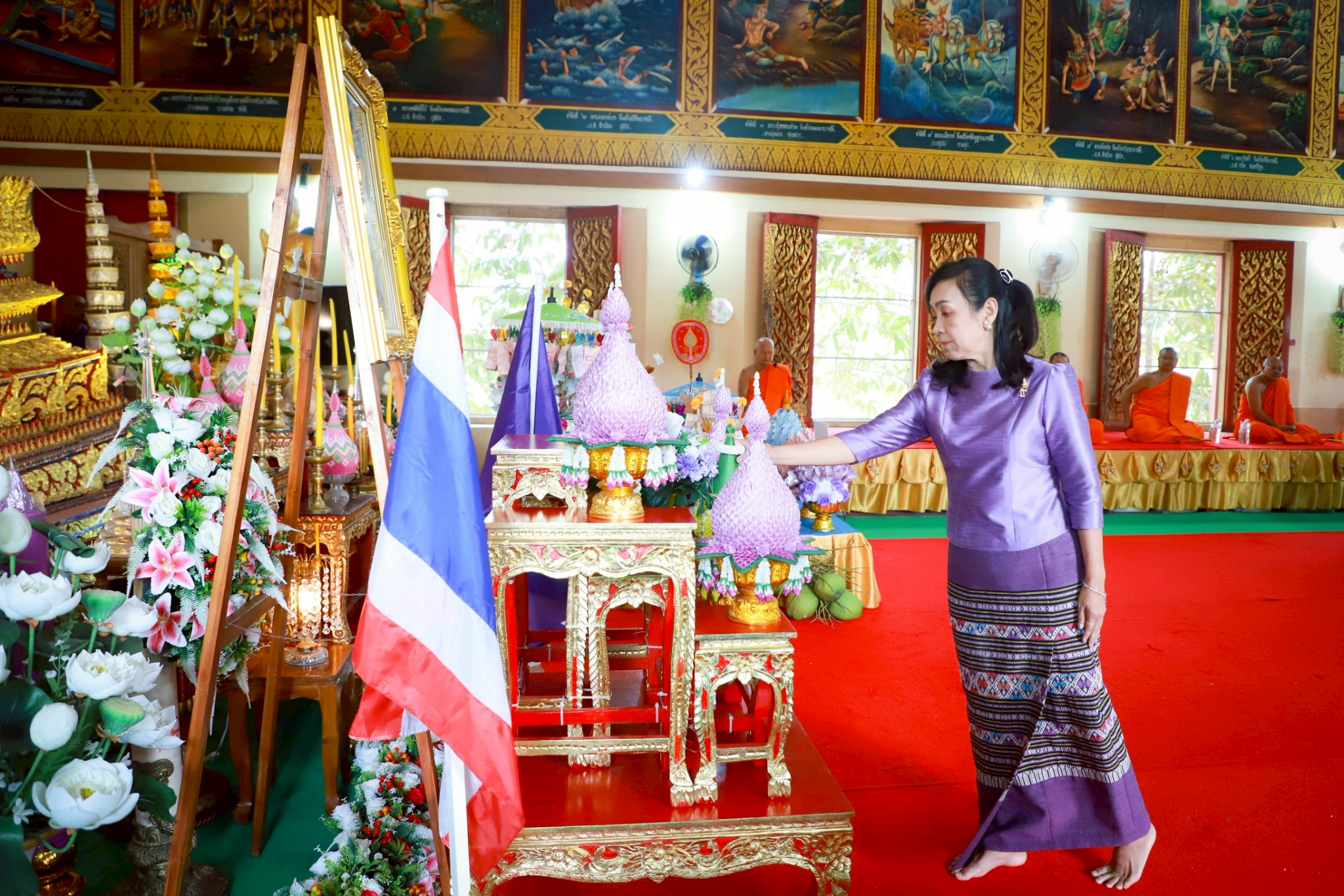 พช.กำแพงเพชร จัดพิธีทอดผ้าป่าสมทบกองทุนพัฒนาเด็กชนบทในพระราชูปถัมภ์ ประจำปี 2568