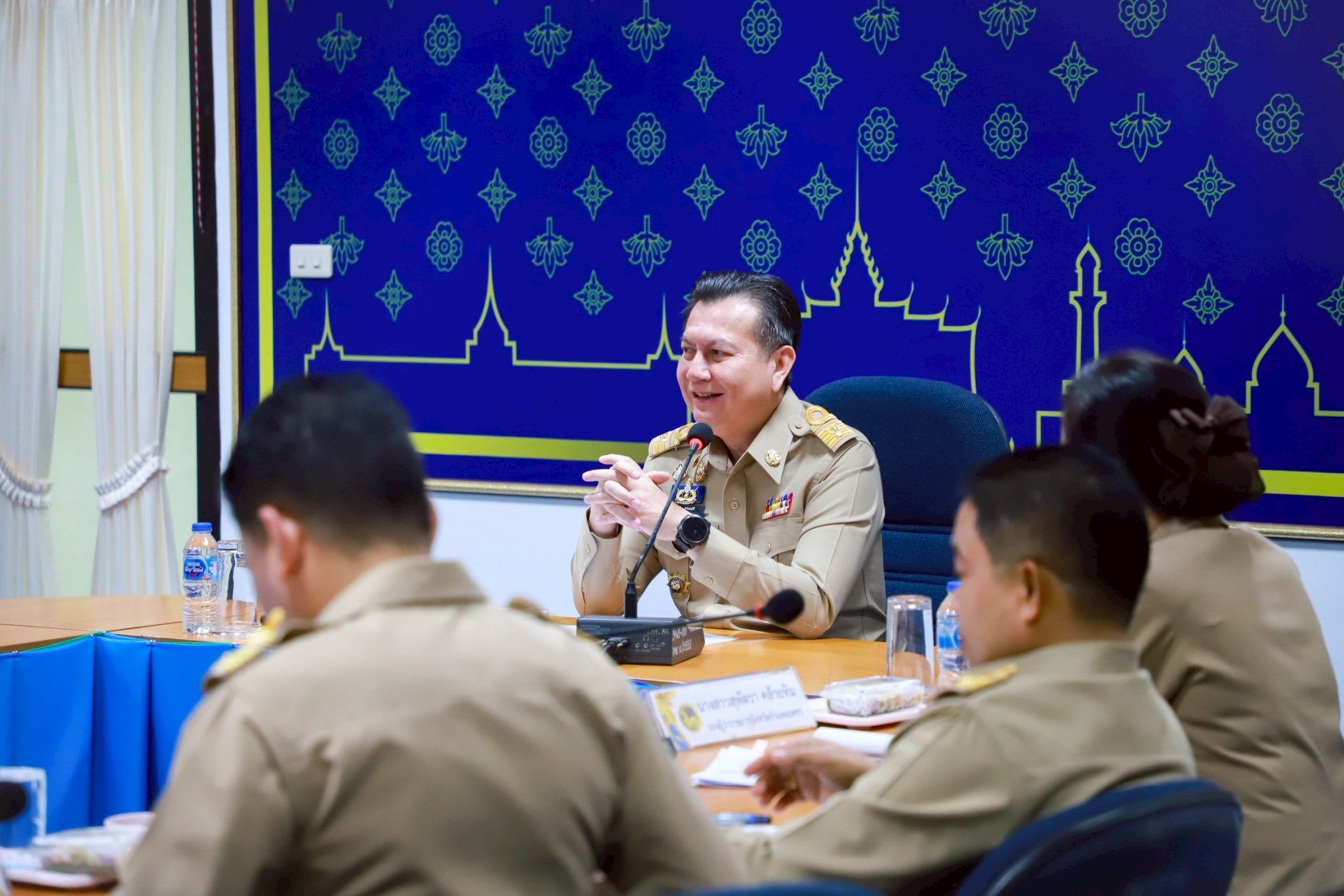 พช.กำแพงเพชร ร่วมการประชุมหัวหน้าส่วนราชการ นายอำเภอ ข้าราชการและรัฐวิสาหกิจ ในสังกัดกระทรวงมหาดไทย ประจำเดือนมีนาคม 2568