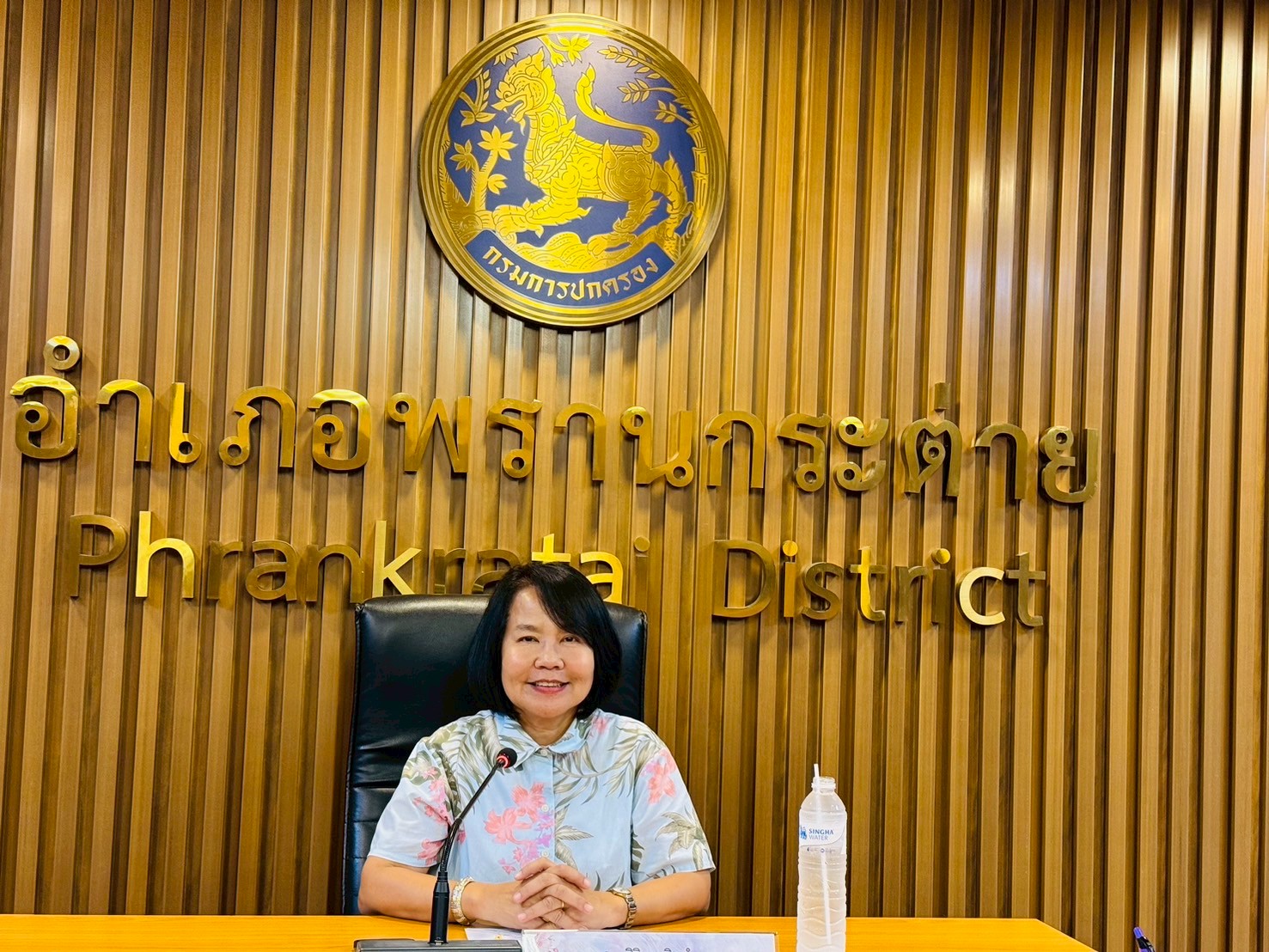 พช.กำแพงเพชร ลงพื้นที่นิเทศติดตามงาน ณ สำนักงานพัฒนาชุมชนอำเภอพรานกระต่าย
