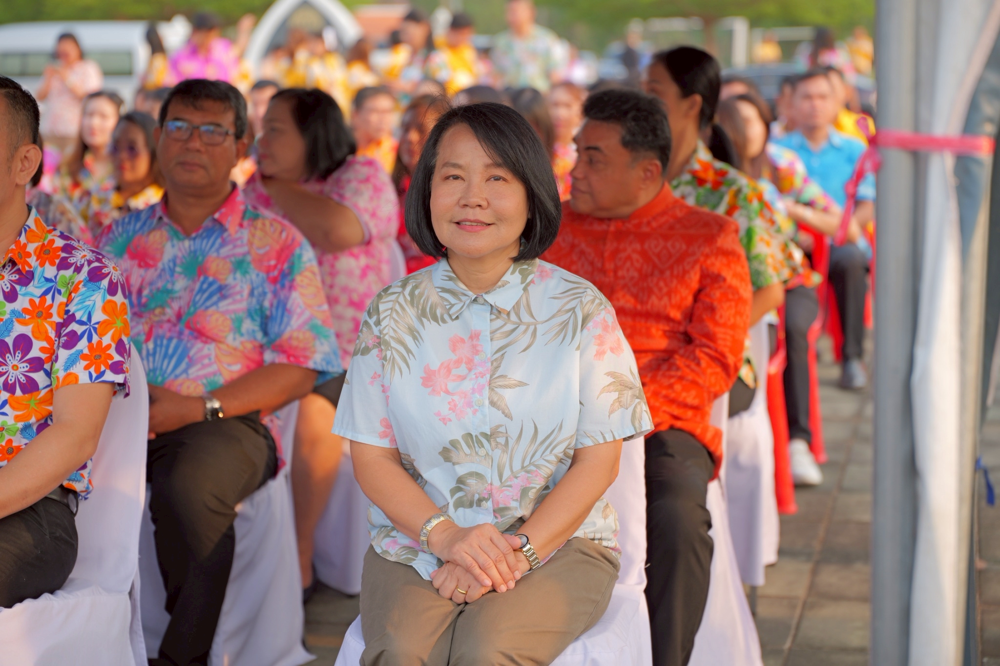 พช.กำแพงเพชร ร่วมพิธีสรงน้ำพระใหญ่ เนื่องในโอกาส วันสงกราต์ ปีใหม่ไทย 2568 ภายใต้ชื่อ “สงกรานต์บ้านฉัน สีสันแบบไทย” ประจำปี 2568
