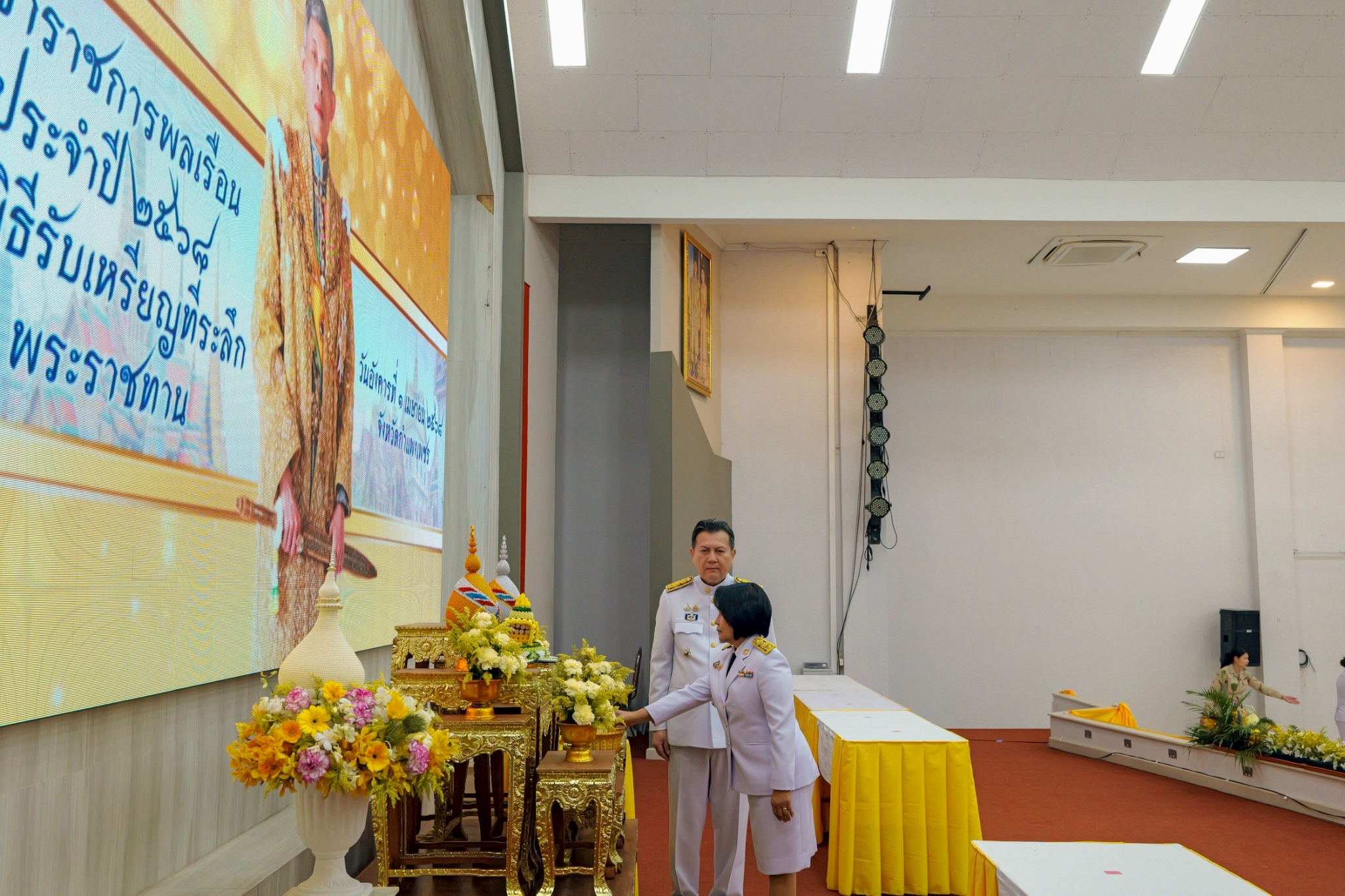 พช.กำแพงเพชร ร่วมงาน วันข้าราชการพลเรือน ประจำปี 2568 และพิธีรับเหรียญที่ระลึกพระราชทานฯ ของข้าราชการในสังกัดกระทรวงมหาดไทย