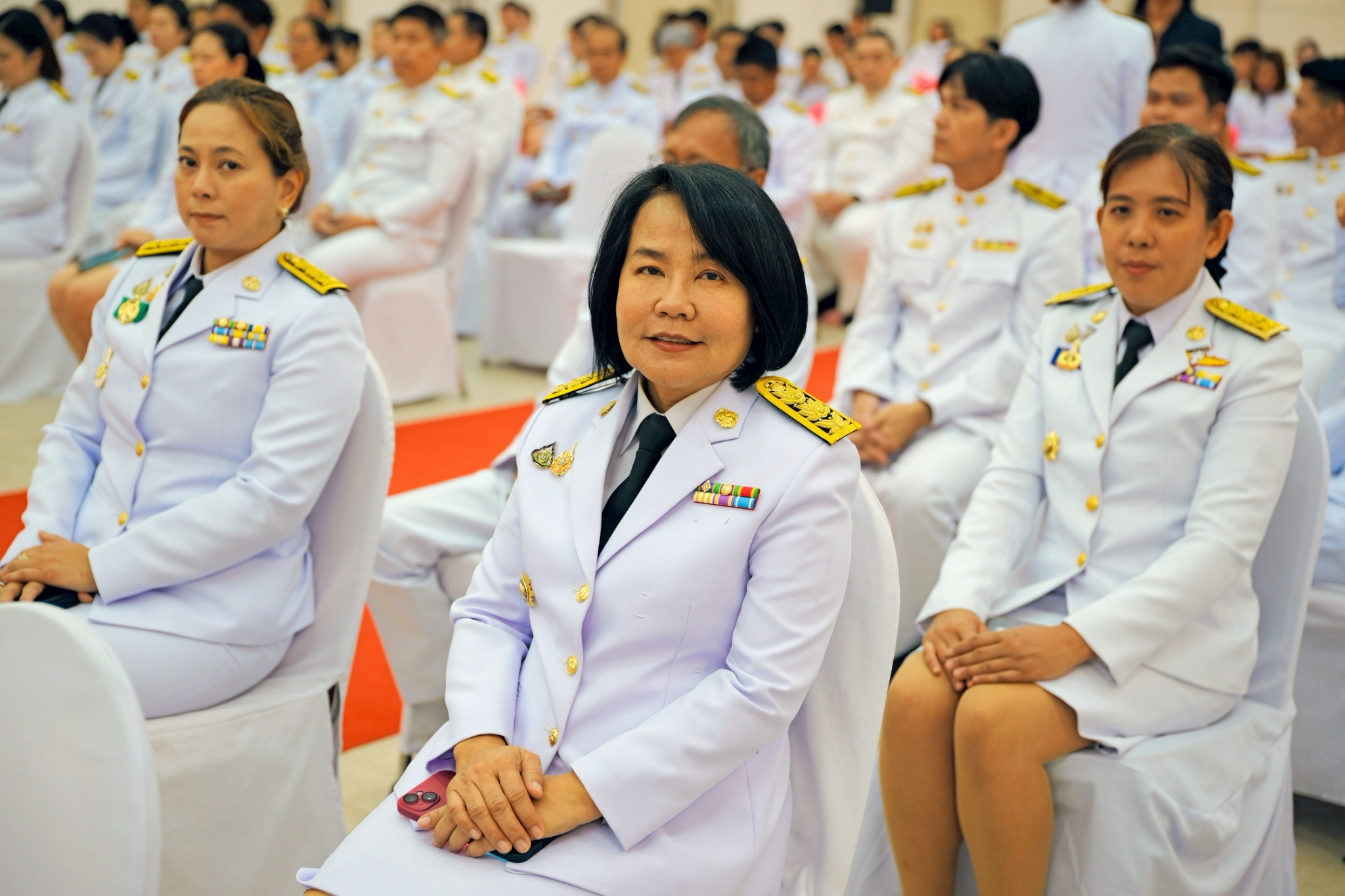 พช.กำแพงเพชร ร่วมงาน วันข้าราชการพลเรือน ประจำปี 2568 และพิธีรับเหรียญที่ระลึกพระราชทานฯ ของข้าราชการในสังกัดกระทรวงมหาดไทย