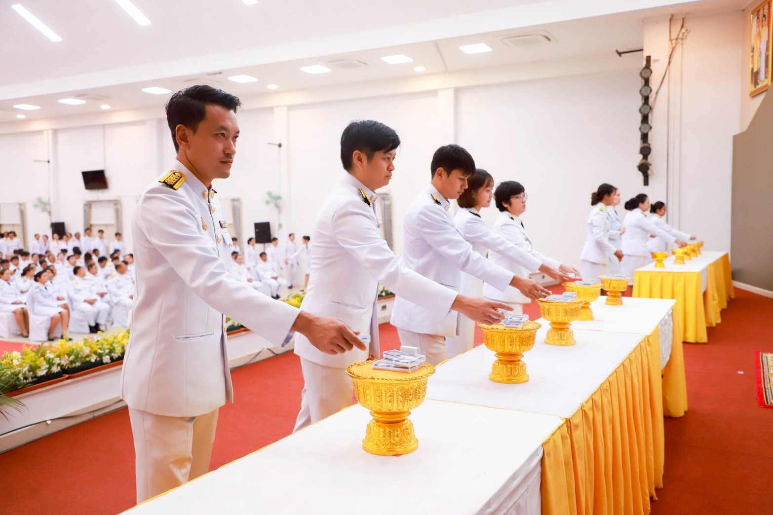 พช.กำแพงเพชร ร่วมงาน วันข้าราชการพลเรือน ประจำปี 2568 และพิธีรับเหรียญที่ระลึกพระราชทานฯ ของข้าราชการในสังกัดกระทรวงมหาดไทย