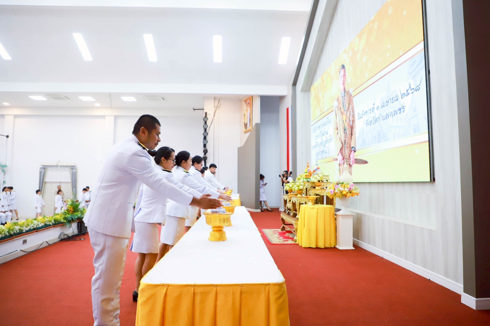 พช.กำแพงเพชร ร่วมงาน วันข้าราชการพลเรือน ประจำปี 2568 และพิธีรับเหรียญที่ระลึกพระราชทานฯ ของข้าราชการในสังกัดกระทรวงมหาดไทย