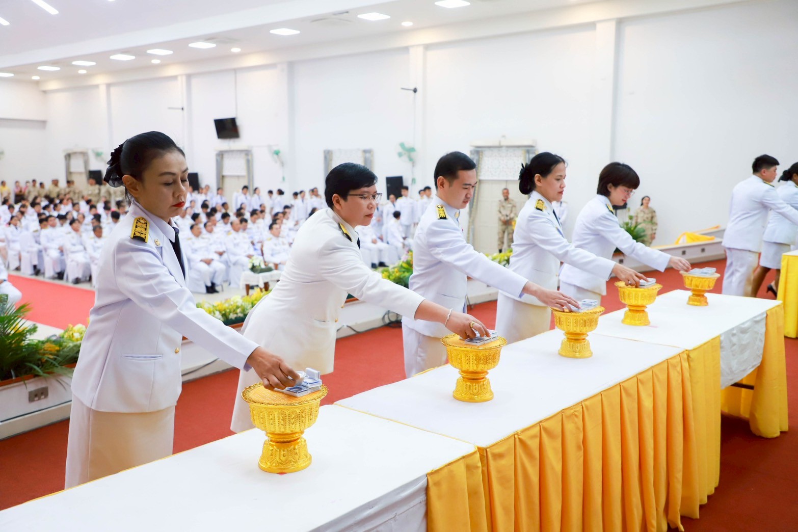 พช.กำแพงเพชร ร่วมงาน วันข้าราชการพลเรือน ประจำปี 2568 และพิธีรับเหรียญที่ระลึกพระราชทานฯ ของข้าราชการในสังกัดกระทรวงมหาดไทย