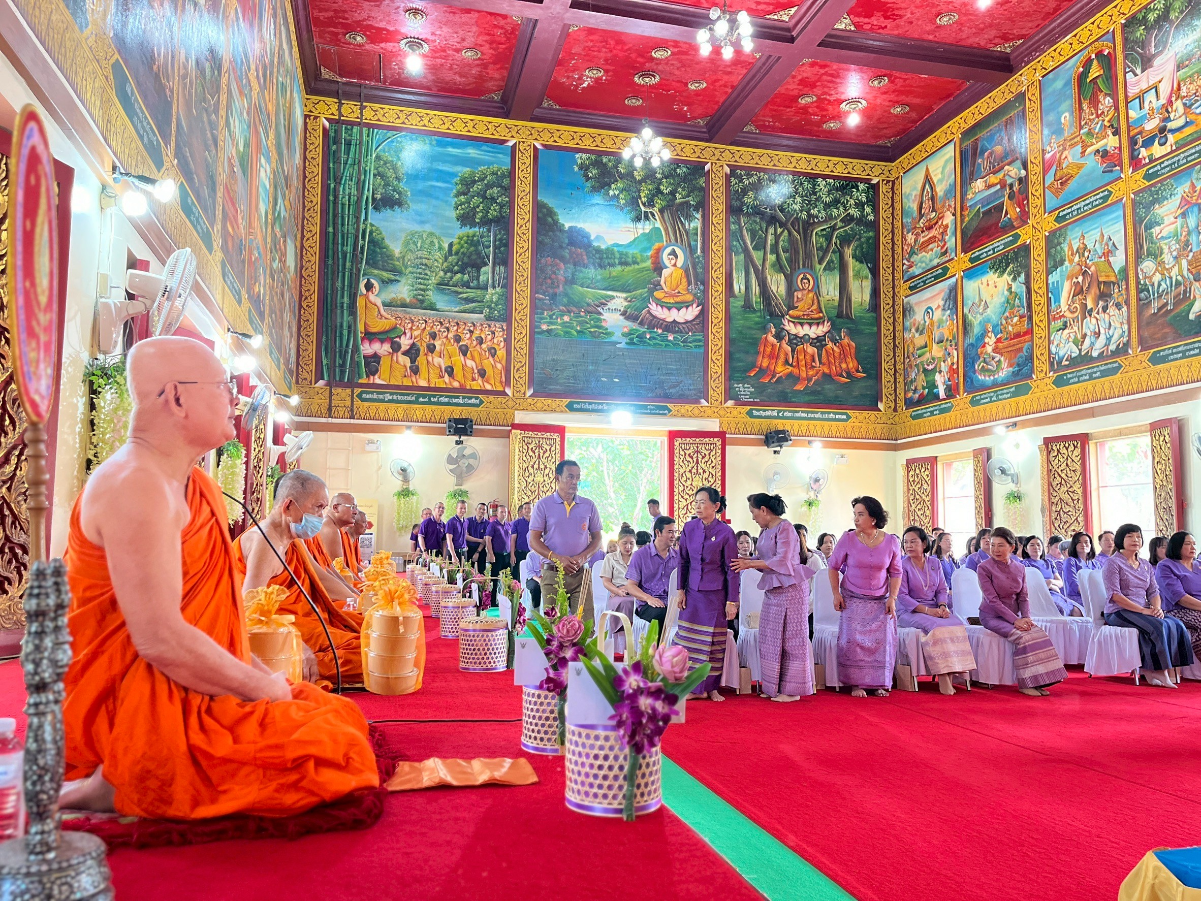 พช.กำแพงเพชร จัดพิธีทอดผ้าป่าสมทบกองทุนพัฒนาเด็กชนบทในพระราชูปถัมภ์ ประจำปี 2568