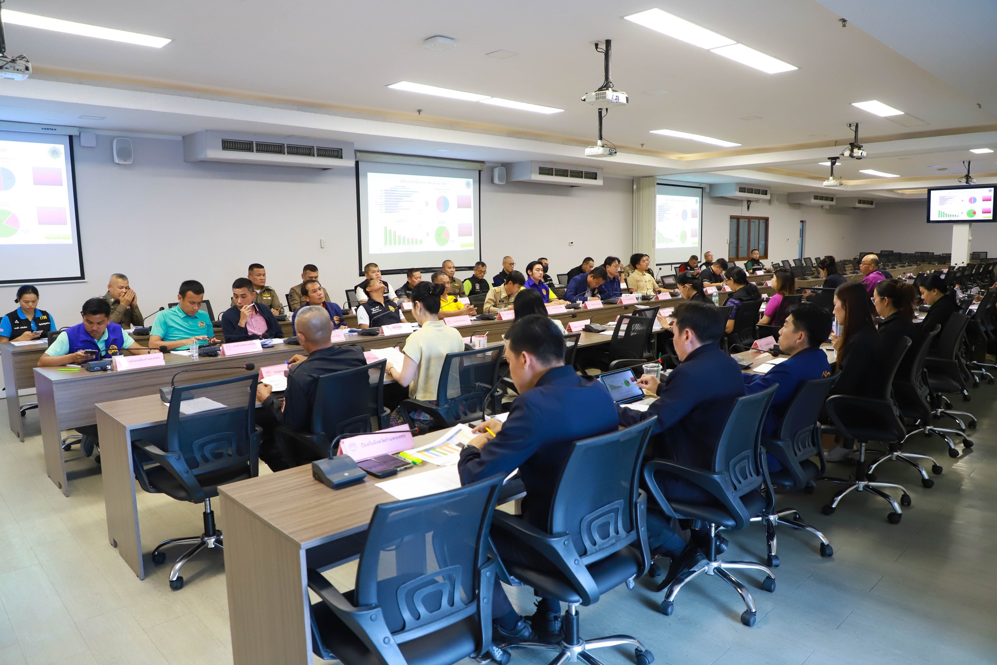 พช.กำแพงเพชร ร่วมการประชุมคณะกรรมการศูนย์อำนวยการป้องกันและปราบปรามยาเสพติดจังหวัดกำแพงเพชร ครั้งที่ 4/2568