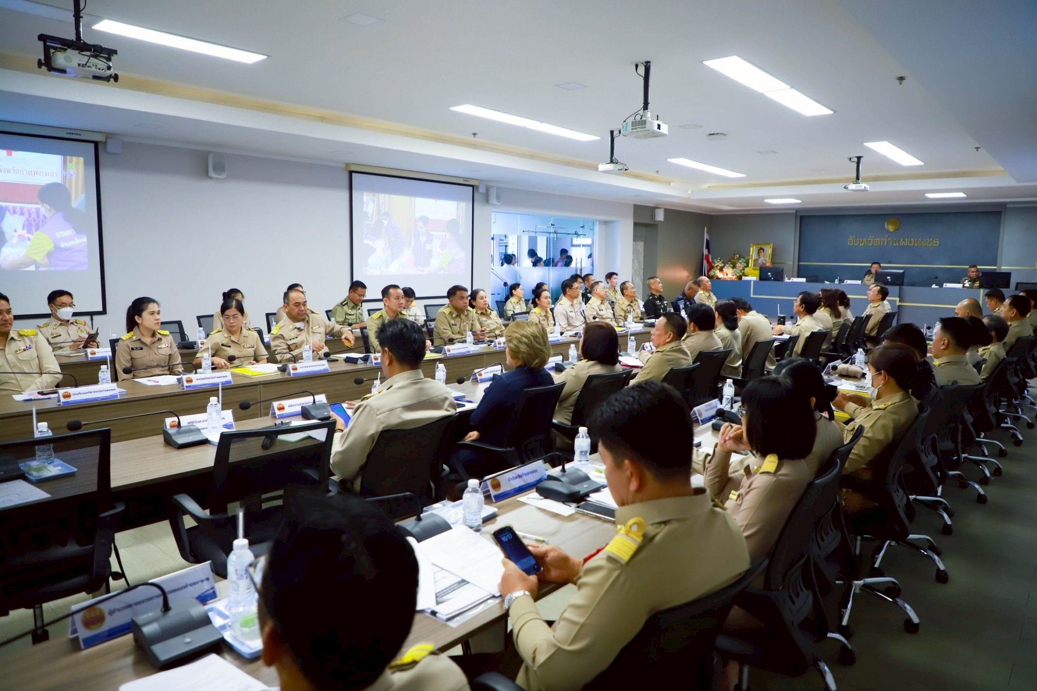 พช.กำแพงเพชร ร่วมประชุมคณะกรมการจังหวัดและหัวหน้าส่วนราชการประจำเดือนมิถุนายน 2568
