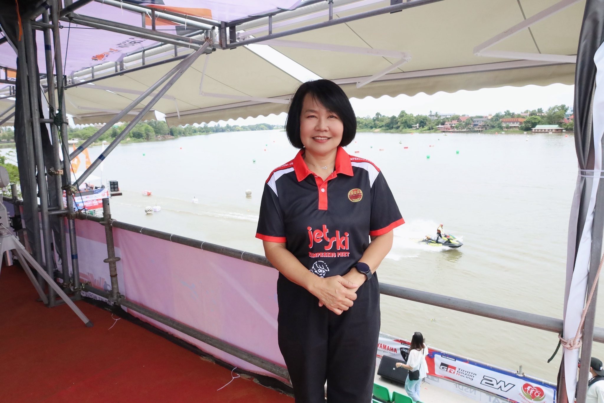 พช.กำแพงเพชร ร่วมเปิดการแข่งขันกีฬาเจ็ตสกีชิงแชมป์ประเทศไทย “TOYOTA -2W Waterjet Pro Tour Thailand 2025 สนามที่ 3