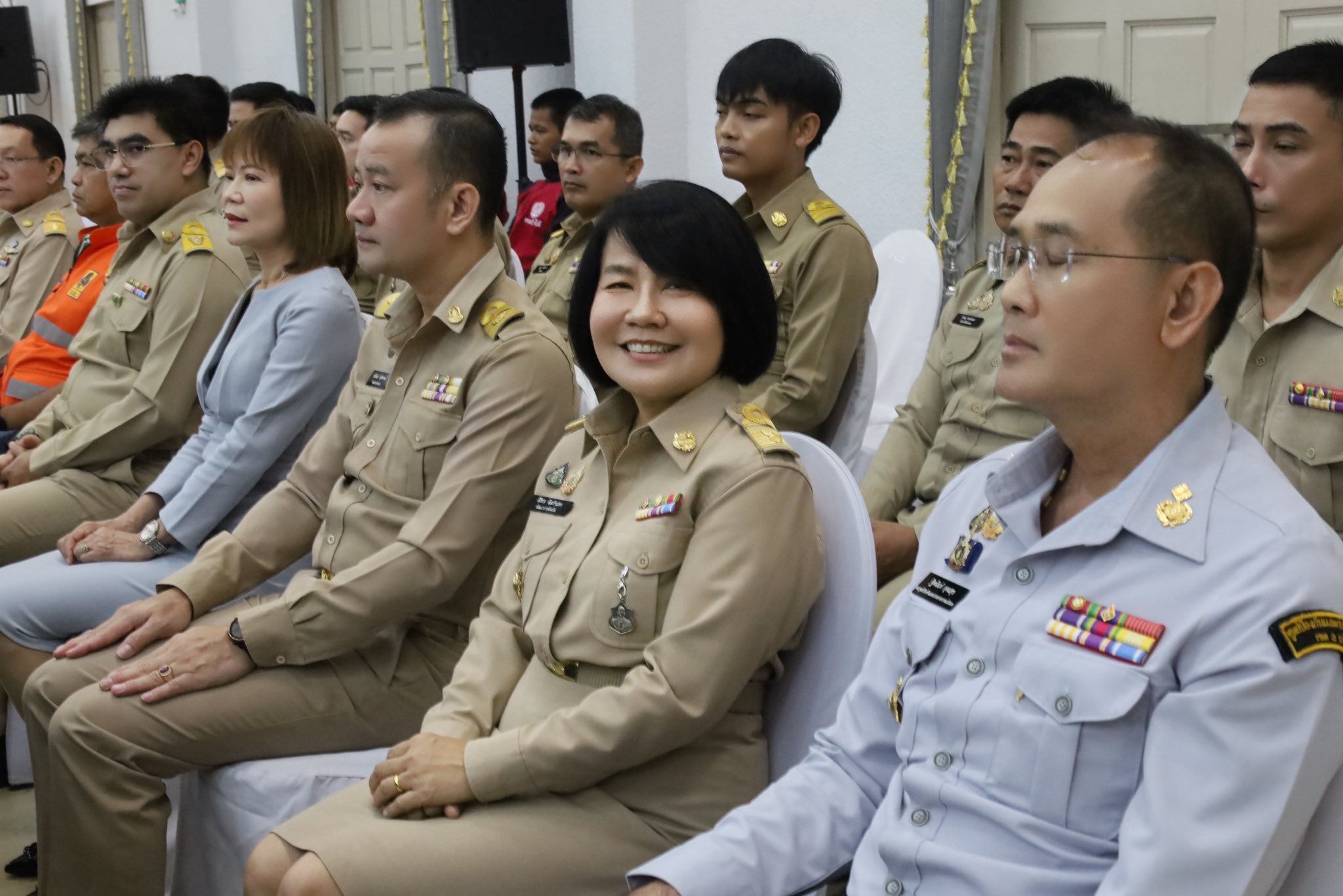 พช.กำแพงเพชร ร่วมกิจกรรมวันชุดรักษาความปลอดภัยหมู่บ้าน (ชรบ.) ประจำปีงบประมาณ พ.ศ. 2568 เพื่อเป็นการยกย่อง เชิดชูเกียรติ และเสริมสร้างขวัญกำลังใจให้แก่ ชุดรักษาความปลอดภัยหมู่บ้าน