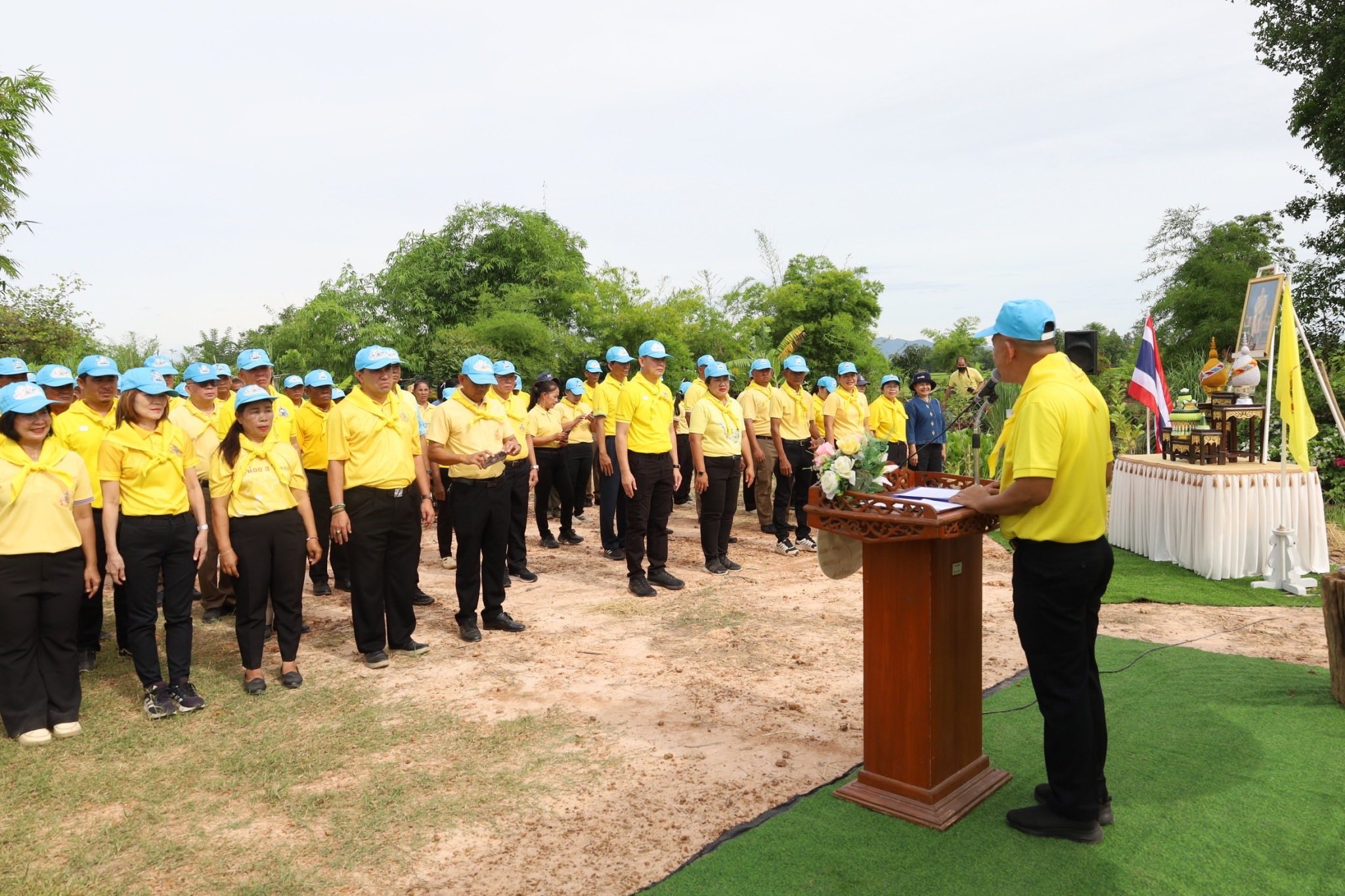พช.กำแพงเพชรจัดกิจกรรมเฉลิมพระเกียรติพระบาทสมเด็จพระเจ้าอยู่หัว เนื่องในโอกาสวันเฉลิมพระชนมพรรษา๒๘ กรกฎาคม ๒๕๖๘ กิจกรรม จิตอาสา พัฒนาพื้นที่ เอามื้อสามัคคี ทำความดีถวายเป็นพระราชกุศล